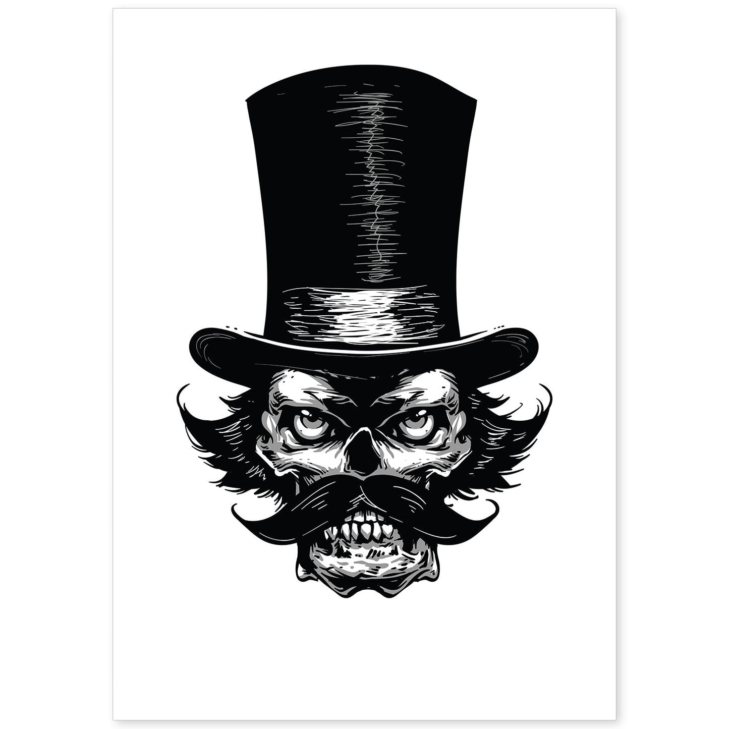 Poster de Hater. Lámina decorativa de diseño.-Artwork-Nacnic-A4-Sin marco-Nacnic Estudio SL