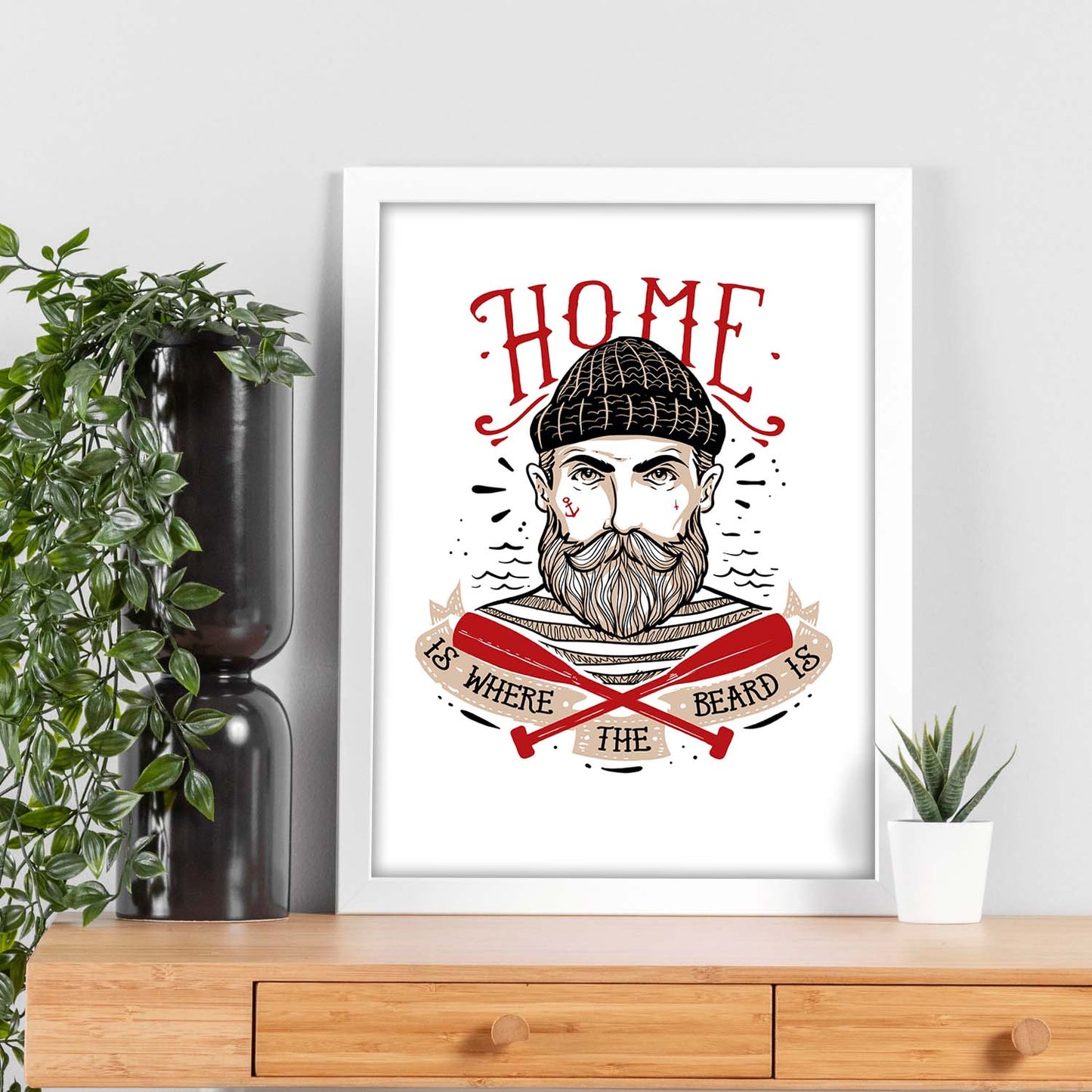 Poster de Hogar. Lámina decorativa de diseño.-Artwork-Nacnic-Nacnic Estudio SL