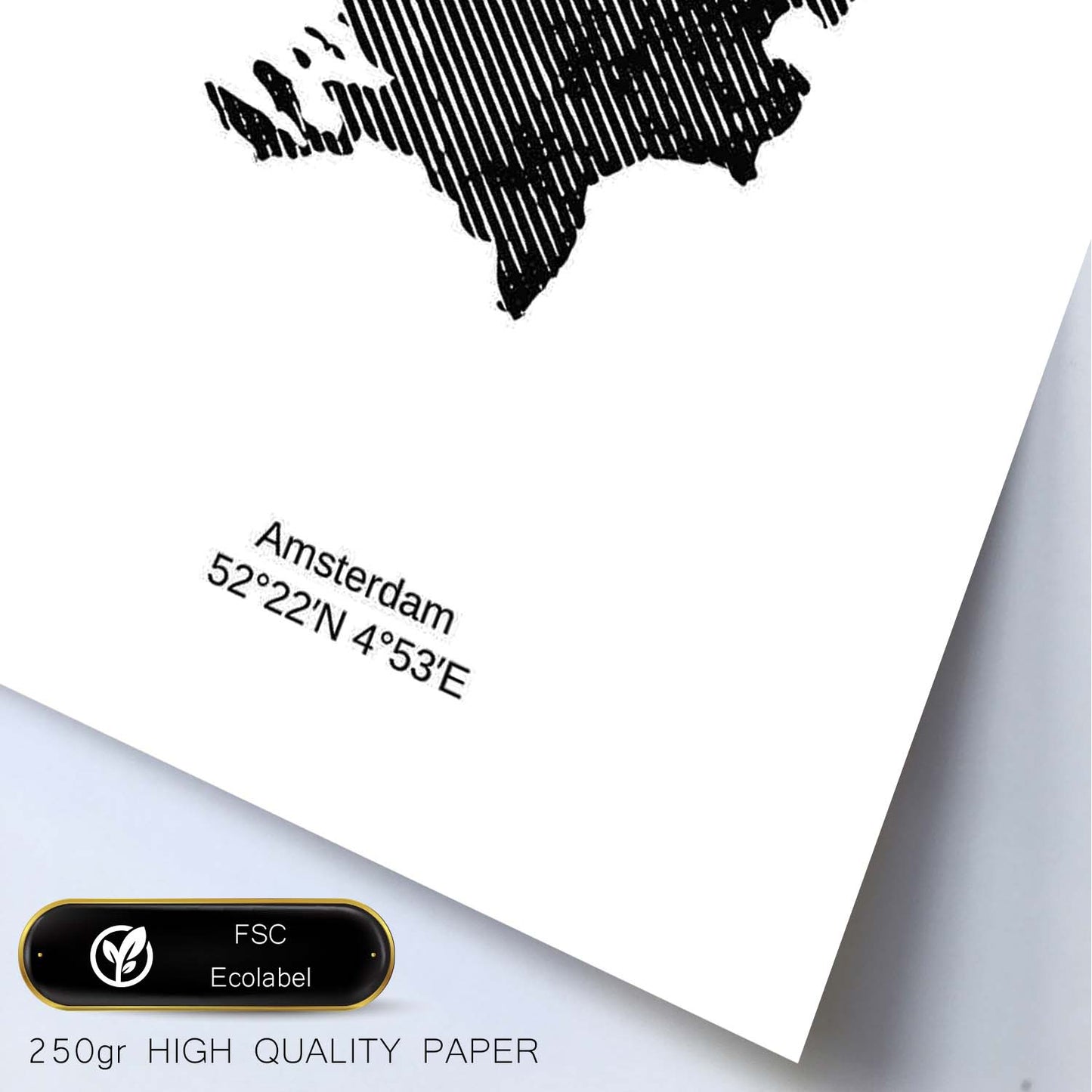 Poster de Holanda. Láminas de paises y continentes del mundo.-Artwork-Nacnic-Nacnic Estudio SL