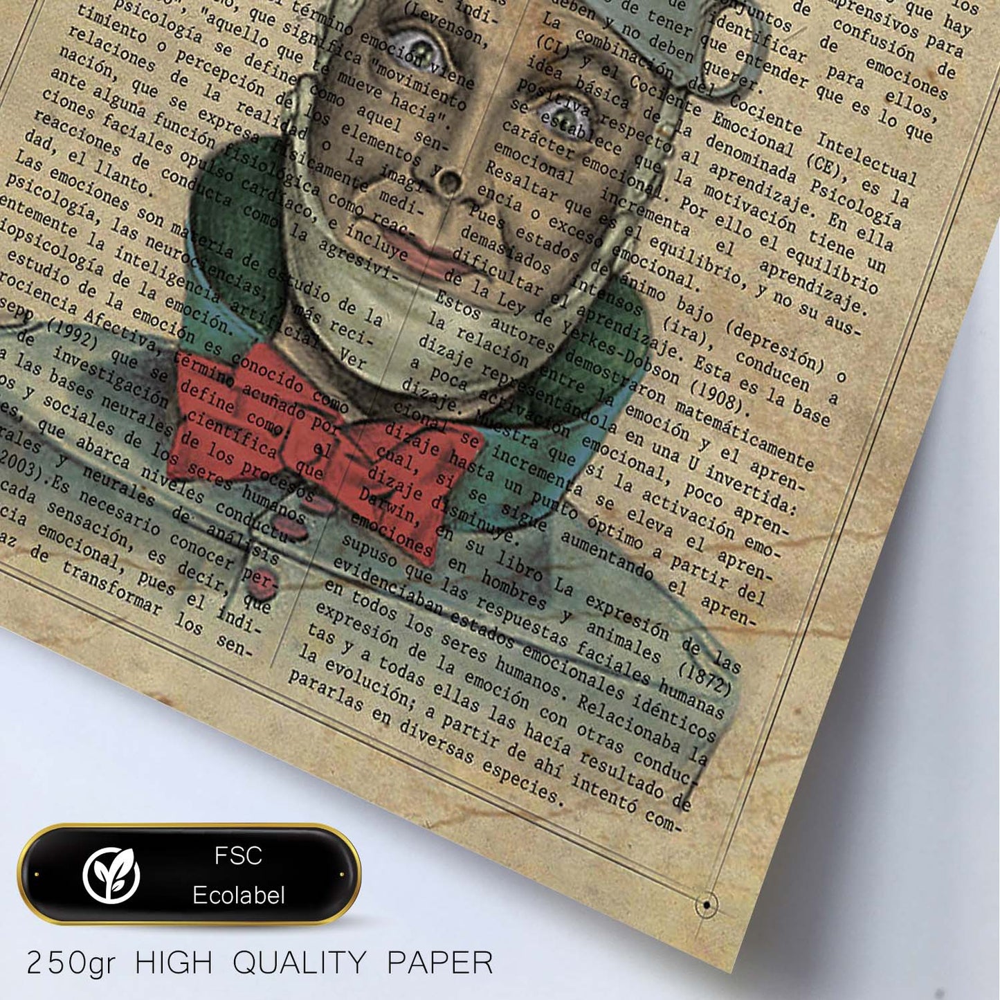 Poster de Hombre de hojalata del Mago de OZ. Láminas de personajes importantes. Posters de músicos, actores, inventores, exploradores, ...-Artwork-Nacnic-Nacnic Estudio SL