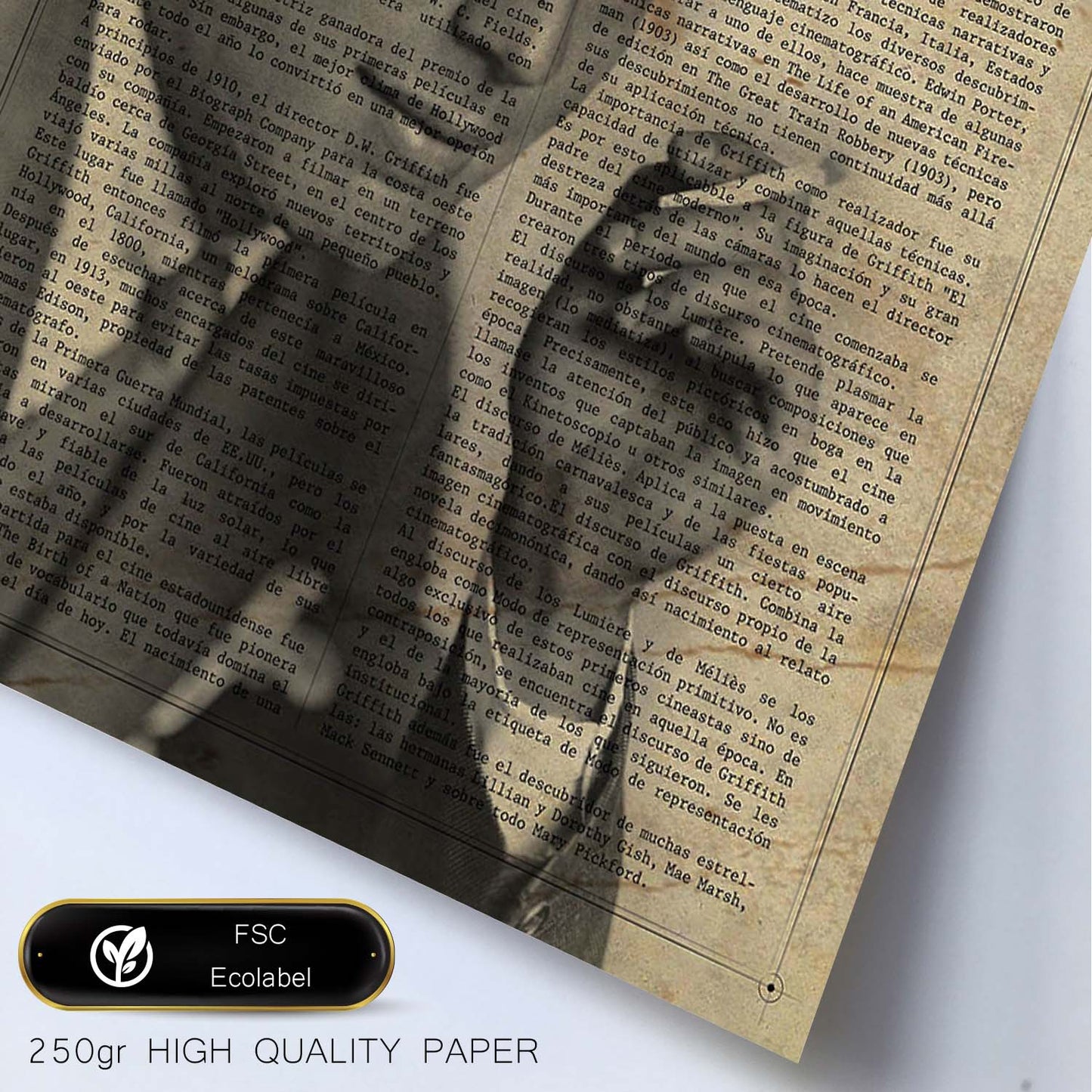 Poster de Humphrey Bogart. Láminas de personajes importantes. Posters de músicos, actores, inventores, exploradores, ...-Artwork-Nacnic-Nacnic Estudio SL