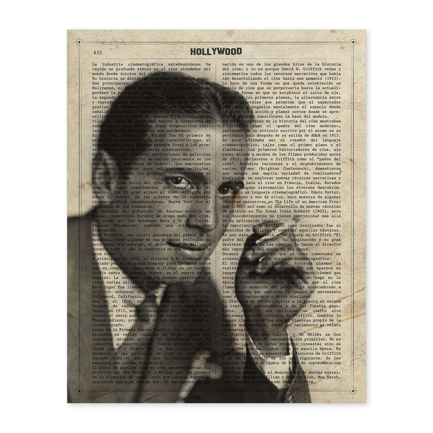 Poster de Humphrey Bogart. Láminas de personajes importantes. Posters de músicos, actores, inventores, exploradores, ...-Artwork-Nacnic-A4-Sin marco-Nacnic Estudio SL