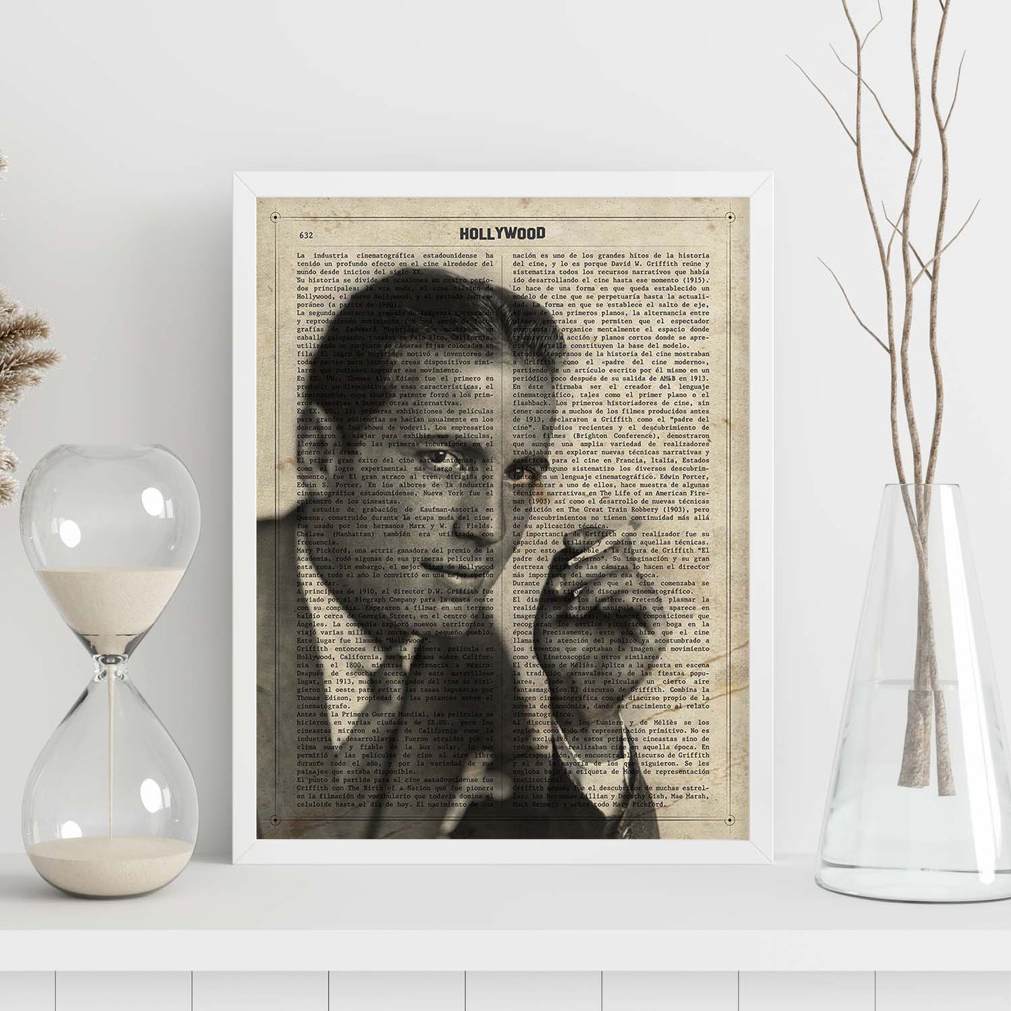 Poster de Humphrey Bogart. Láminas de personajes importantes. Posters de músicos, actores, inventores, exploradores, ...-Artwork-Nacnic-Nacnic Estudio SL