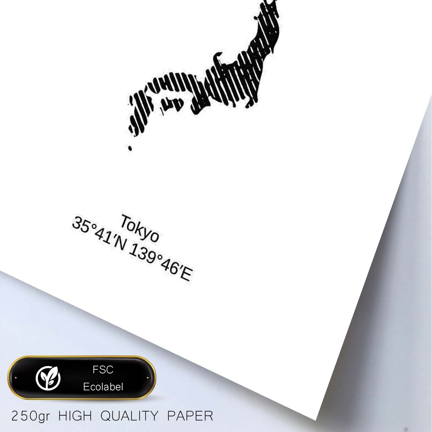 Poster de Japón. Láminas de paises y continentes del mundo.-Artwork-Nacnic-Nacnic Estudio SL