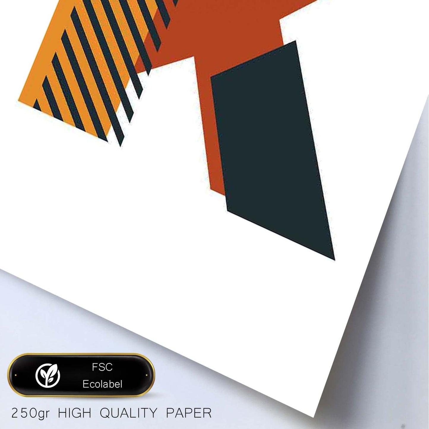 Poster de letra K. Lámina estilo Geometria con imágenes del alfabeto.-Artwork-Nacnic-Nacnic Estudio SL