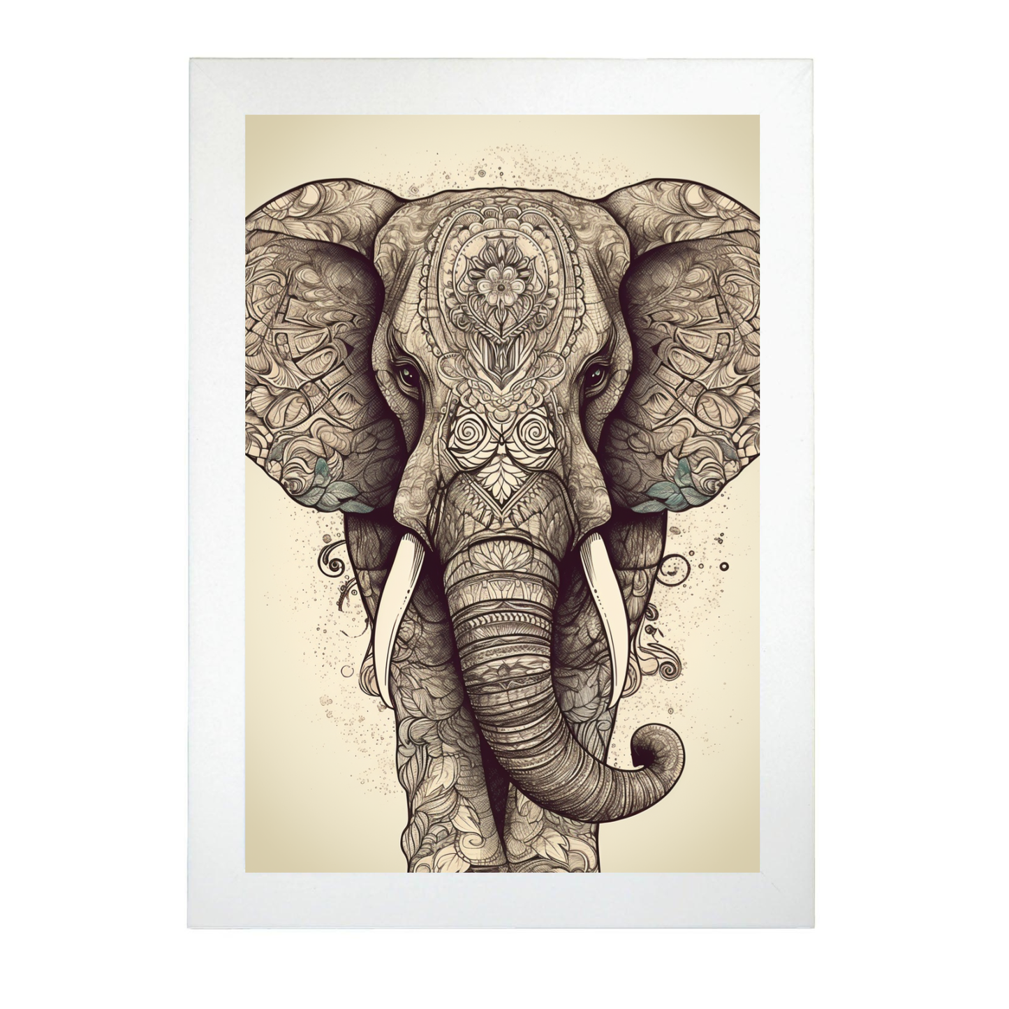 Póster de Elefante en Línea