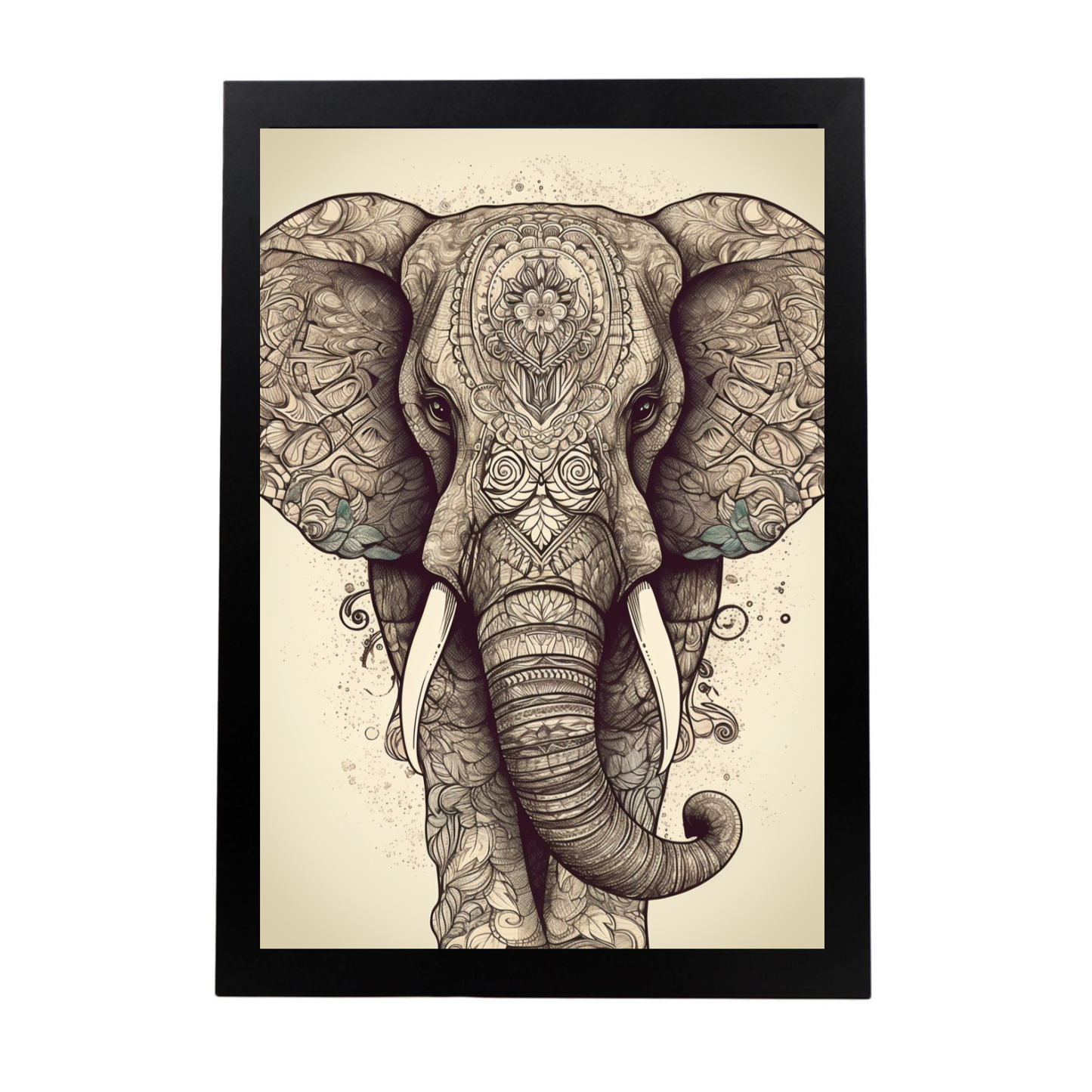 Póster de Elefante en Línea