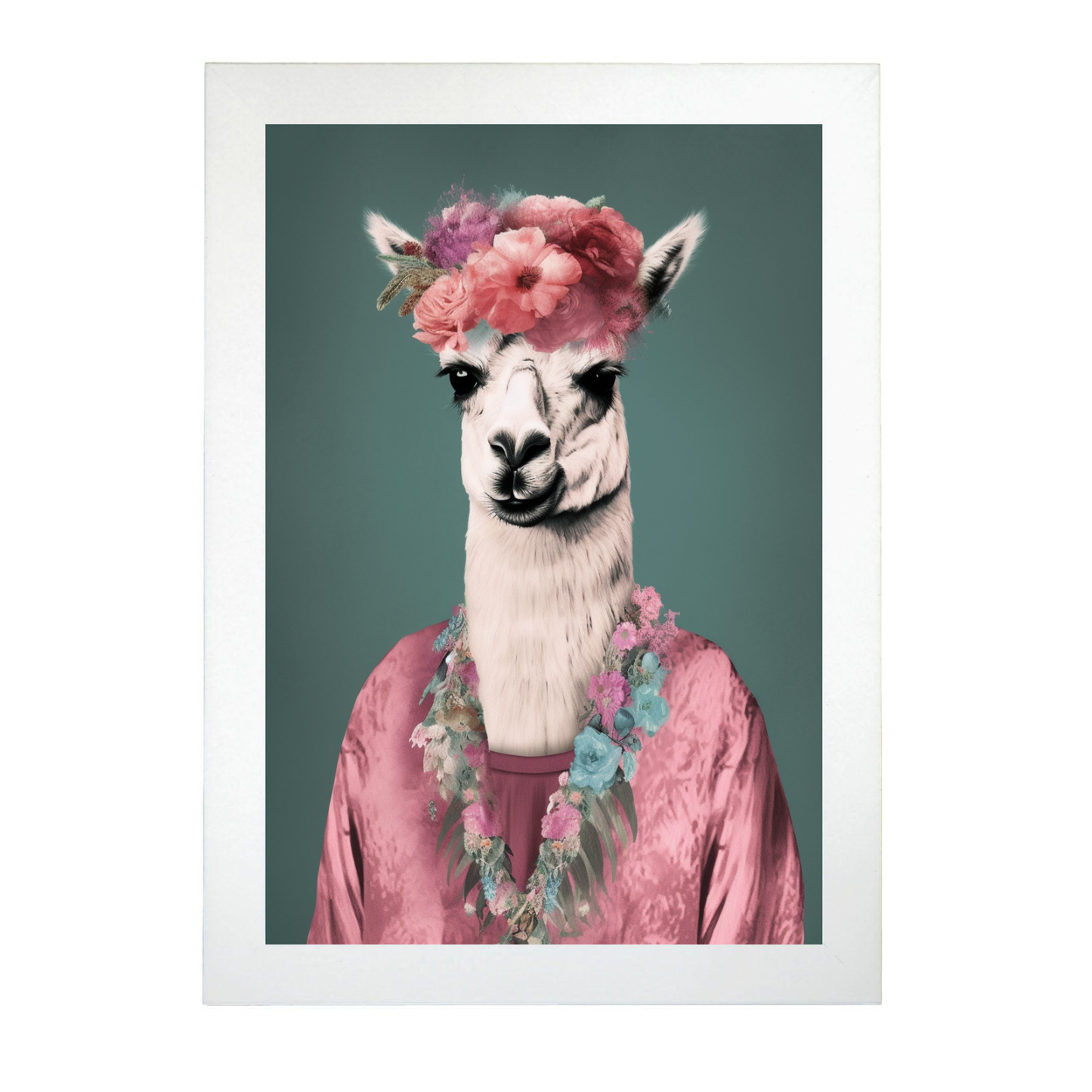 Póster de Llama de Moda