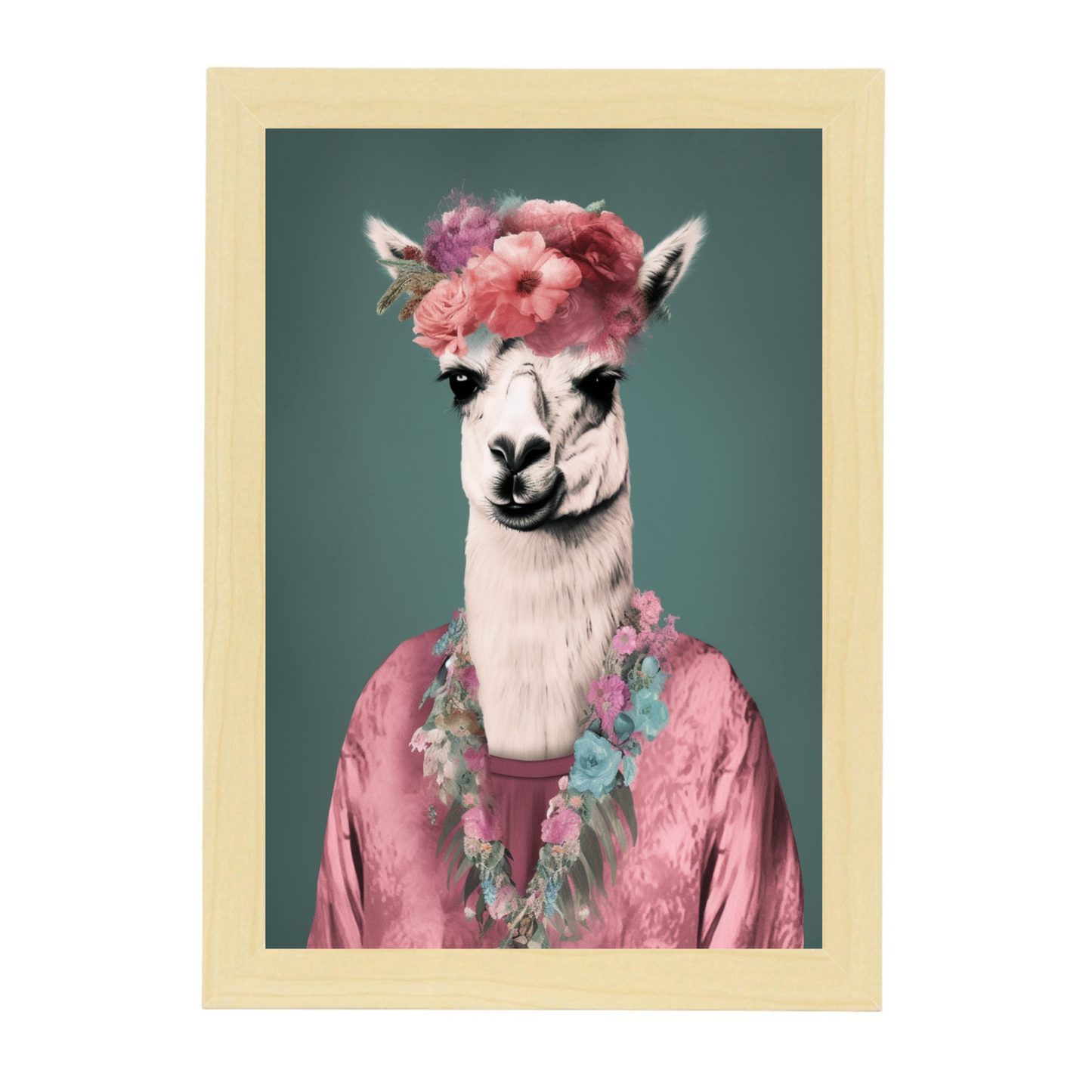 Póster de Llama de Moda