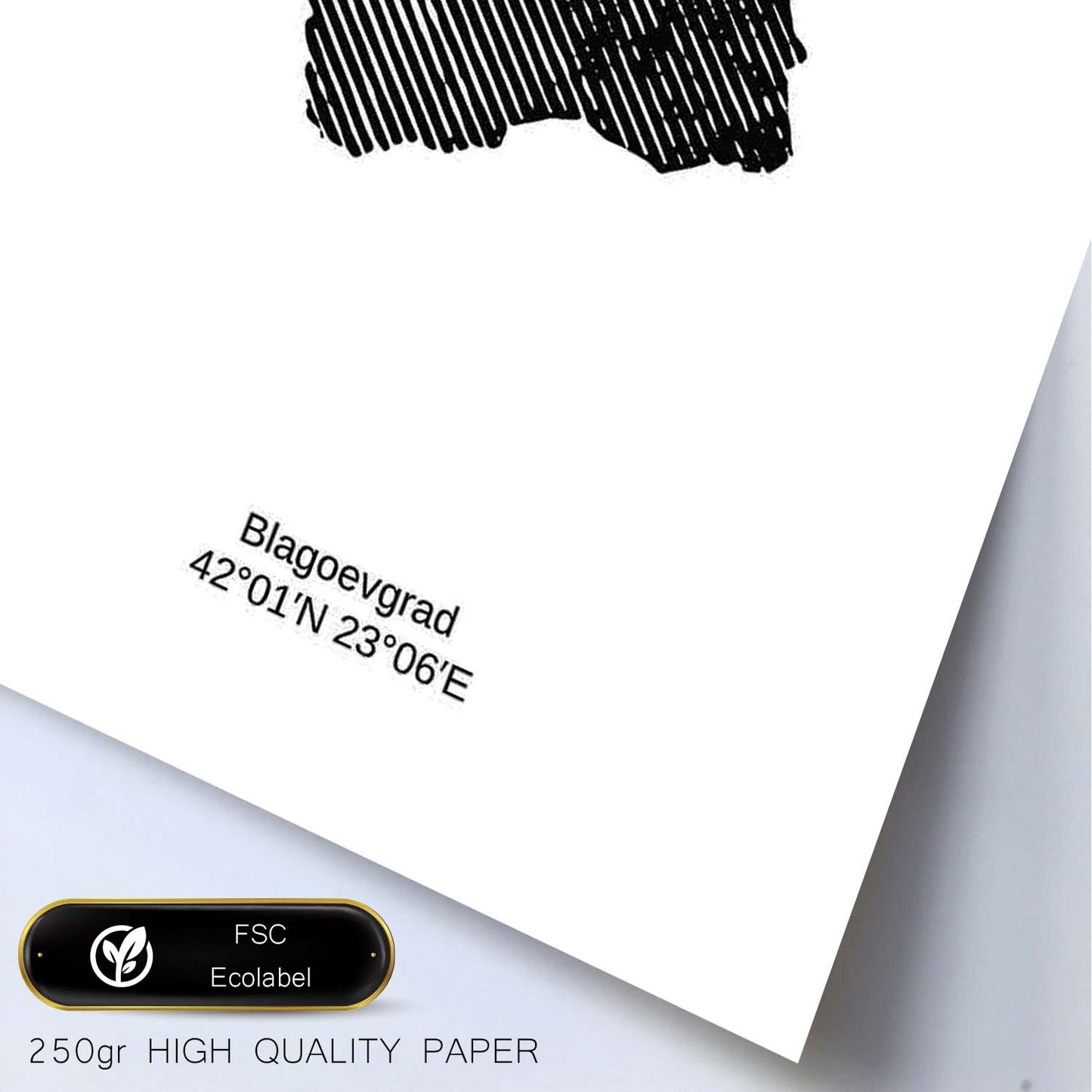 Poster de Macedonia. Láminas de paises y continentes del mundo.-Artwork-Nacnic-Nacnic Estudio SL