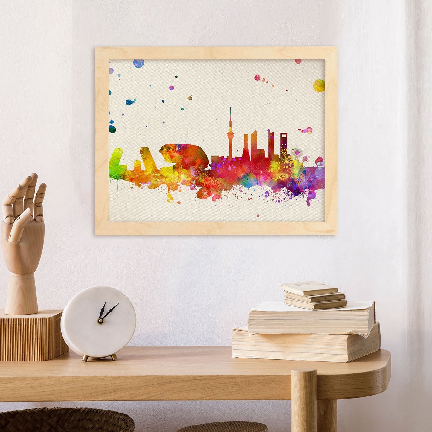 Poster de Madrid 2. Láminas e ilustraciones de ciudades, comunidades, y mapas de España.-Artwork-Nacnic-Nacnic Estudio SL