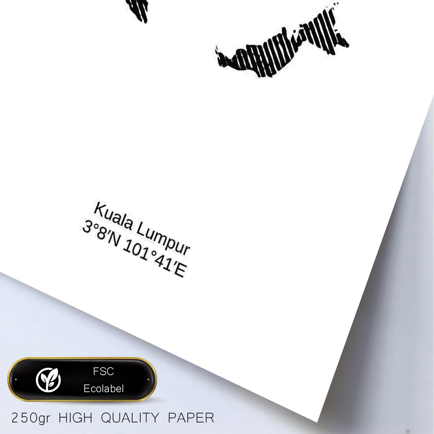 Poster de Malasia. Láminas de paises y continentes del mundo.-Artwork-Nacnic-Nacnic Estudio SL