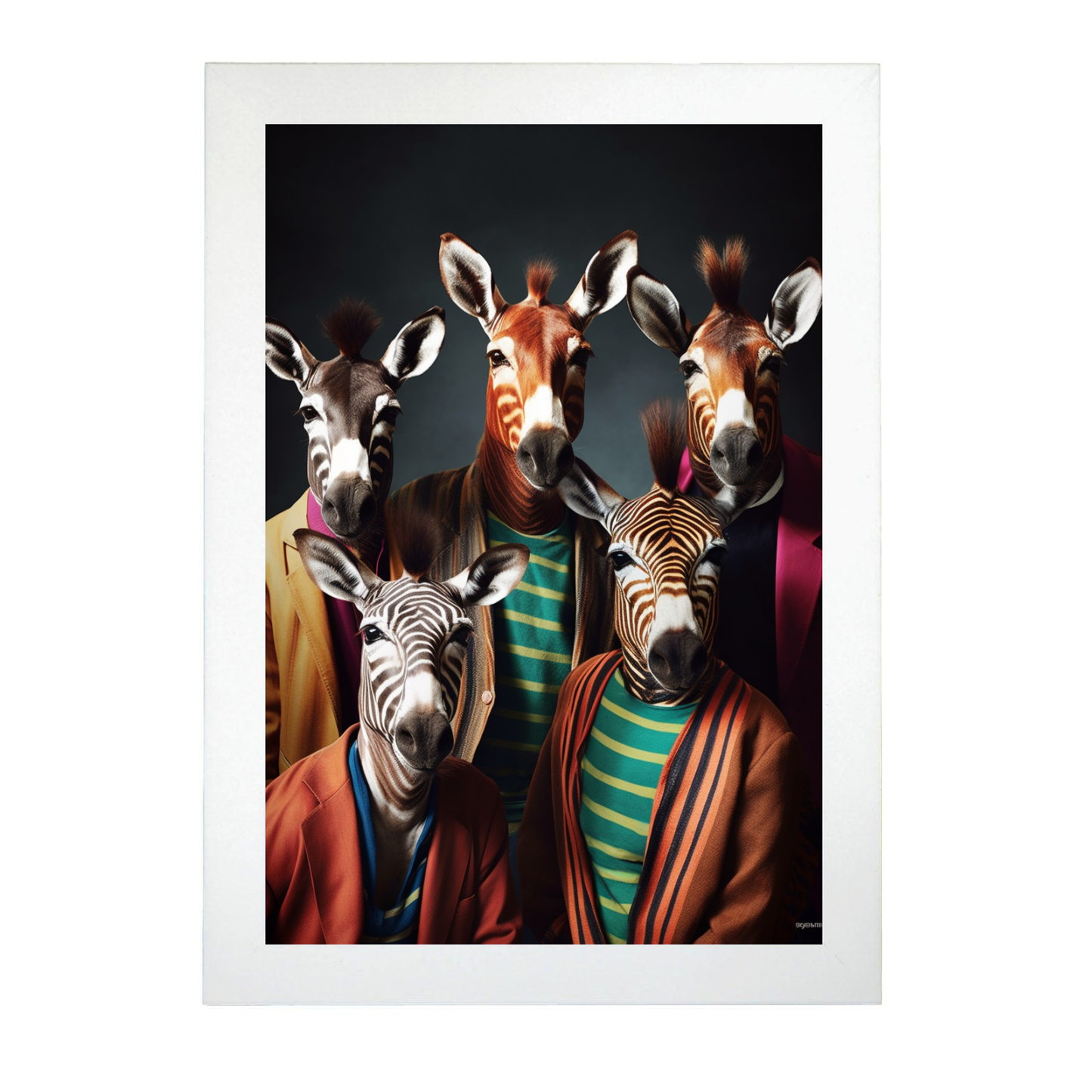 Póster de Moda Okapis