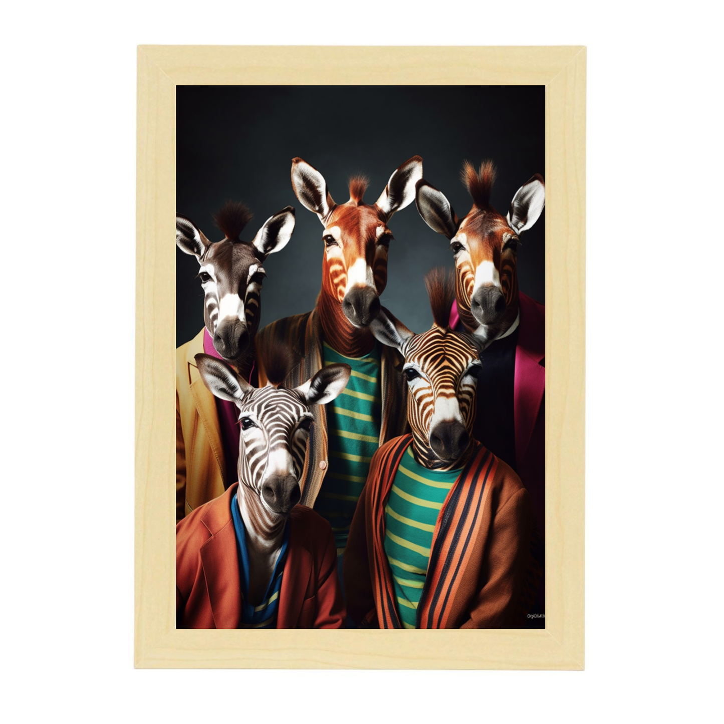 Póster de Moda Okapis