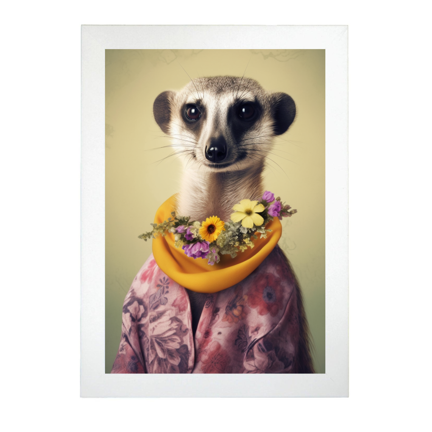 Póster de moda suricata