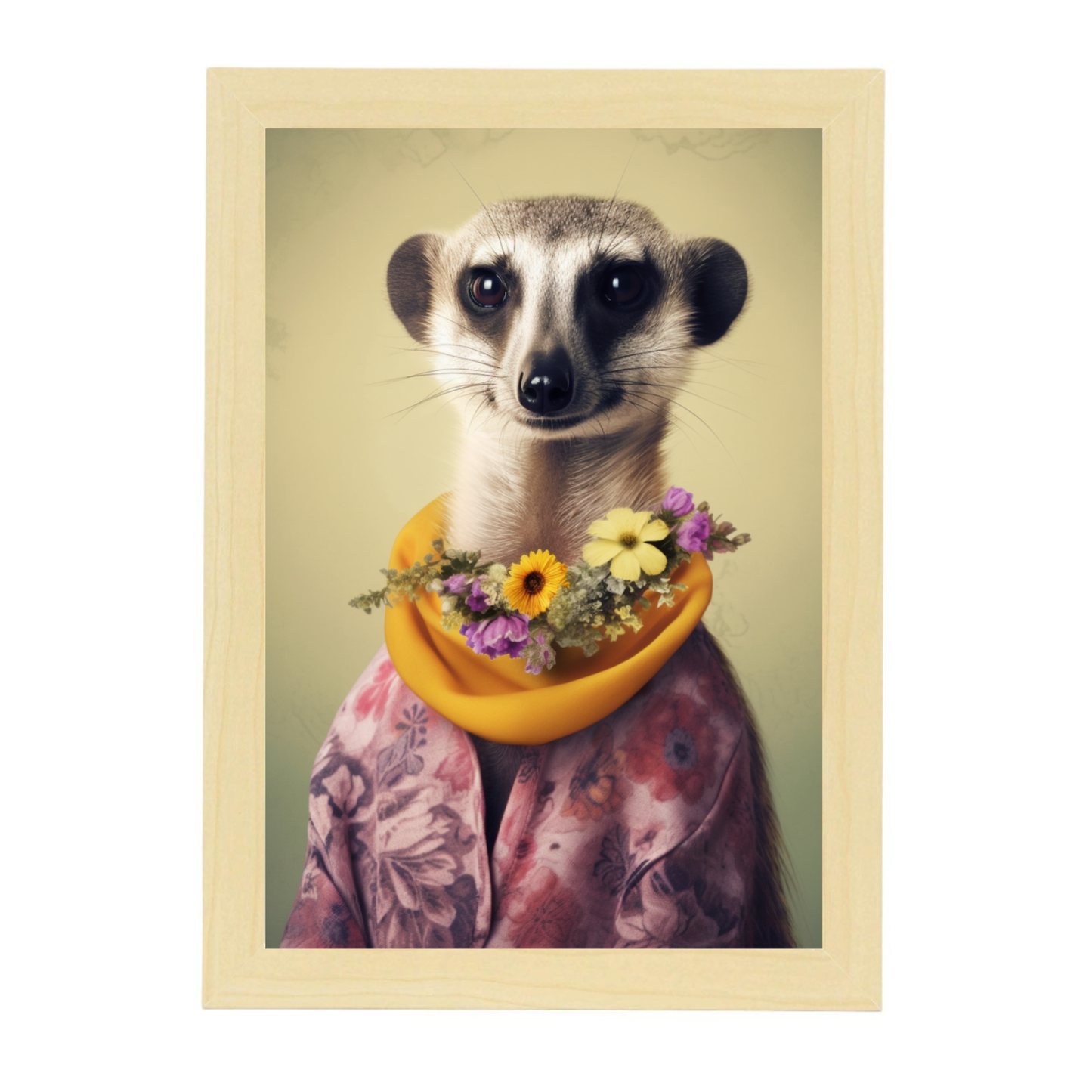 Póster de moda suricata