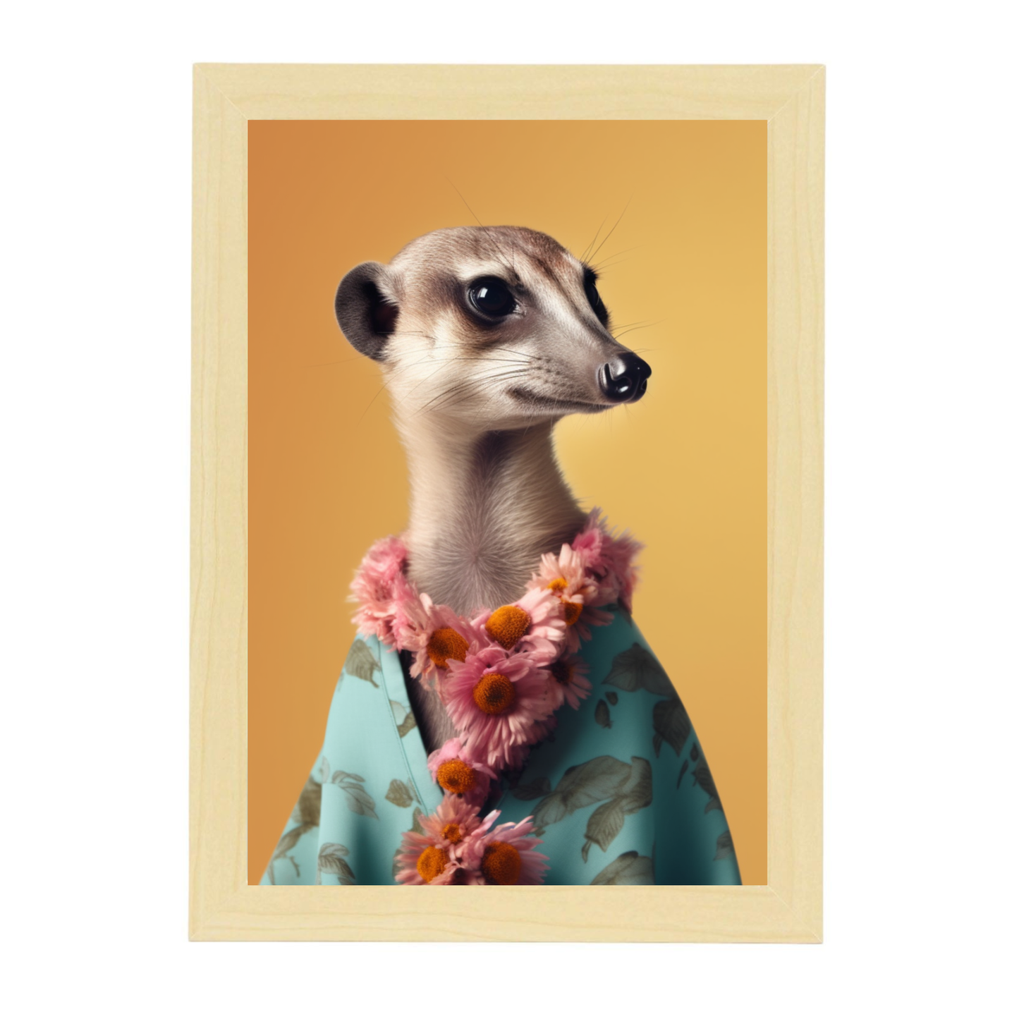 Póster de Moda Suricata Salvaje