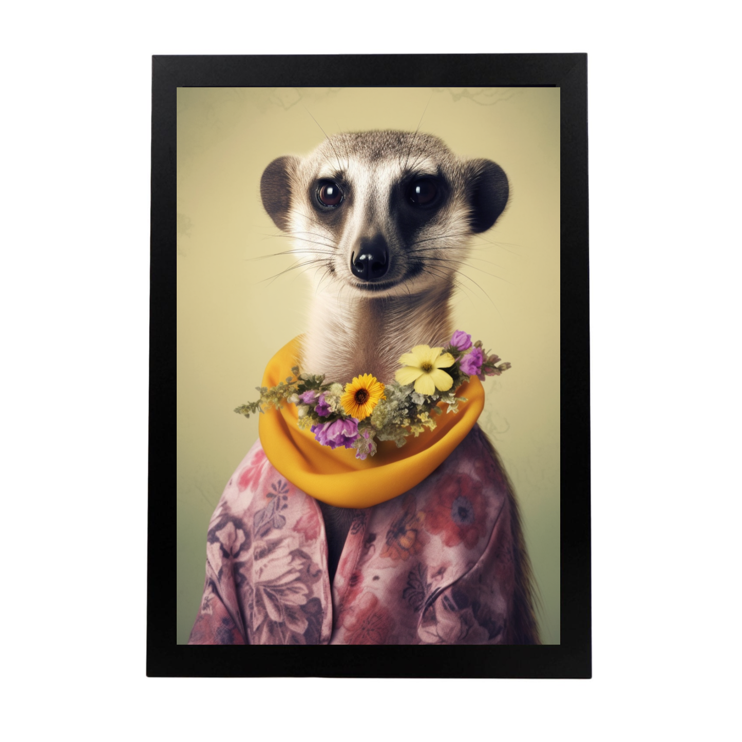 Póster de moda suricata