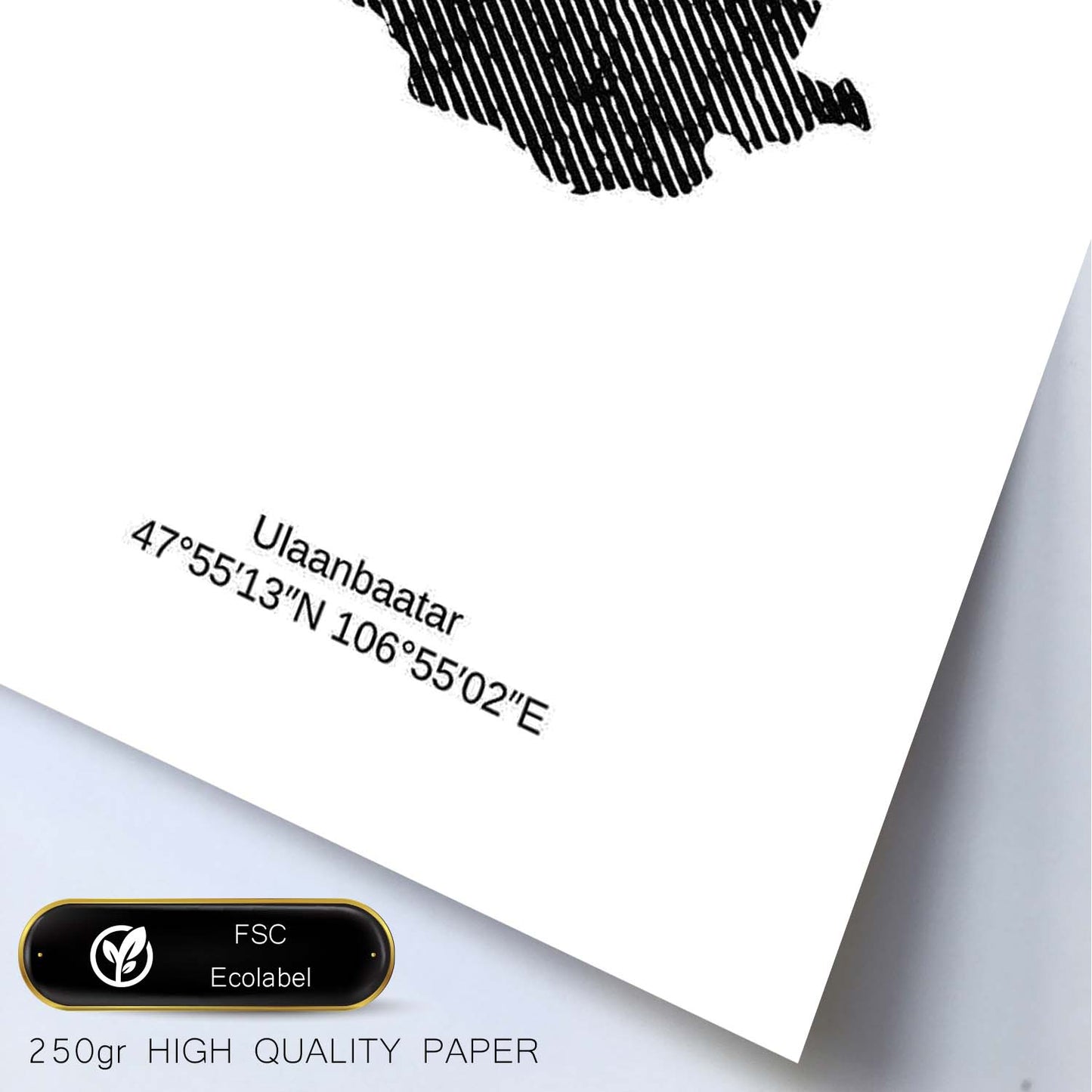 Poster de Mongolia. Láminas de paises y continentes del mundo.-Artwork-Nacnic-Nacnic Estudio SL
