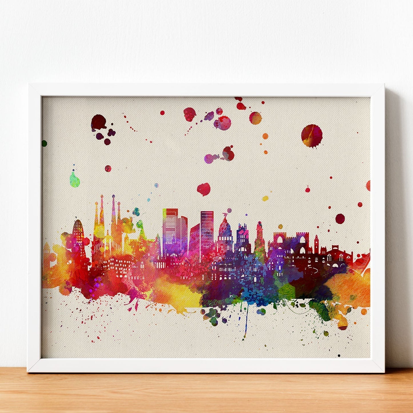 Poster de Monumentos de espana. Láminas e ilustraciones de ciudades, comunidades, y mapas de España.-Artwork-Nacnic-Nacnic Estudio SL