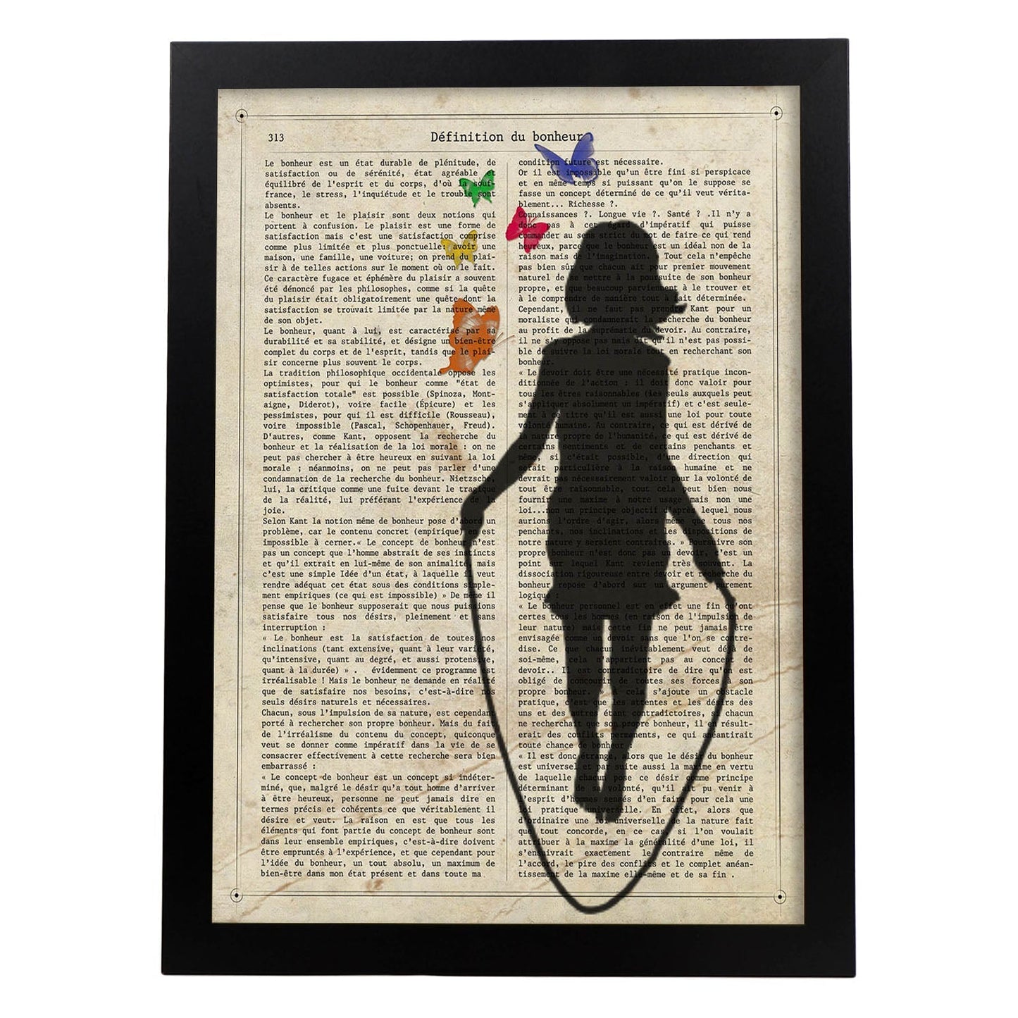 Poster de Niña saltando a la comba. Lámina para niñas con imágenes de chicas pequeñas.-Artwork-Nacnic-A4-Marco Negro-Nacnic Estudio SL