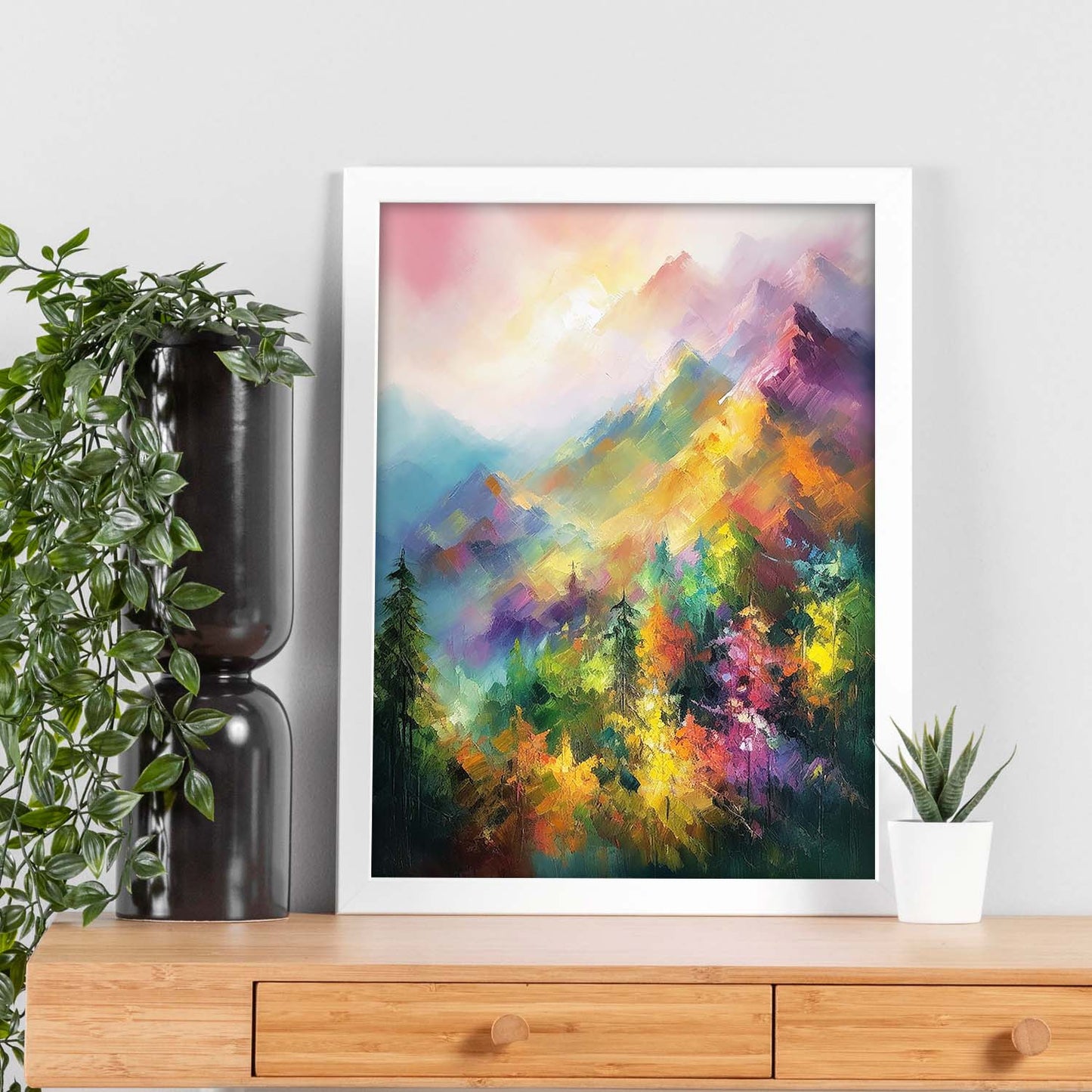 Póster de Paisaje Dramático