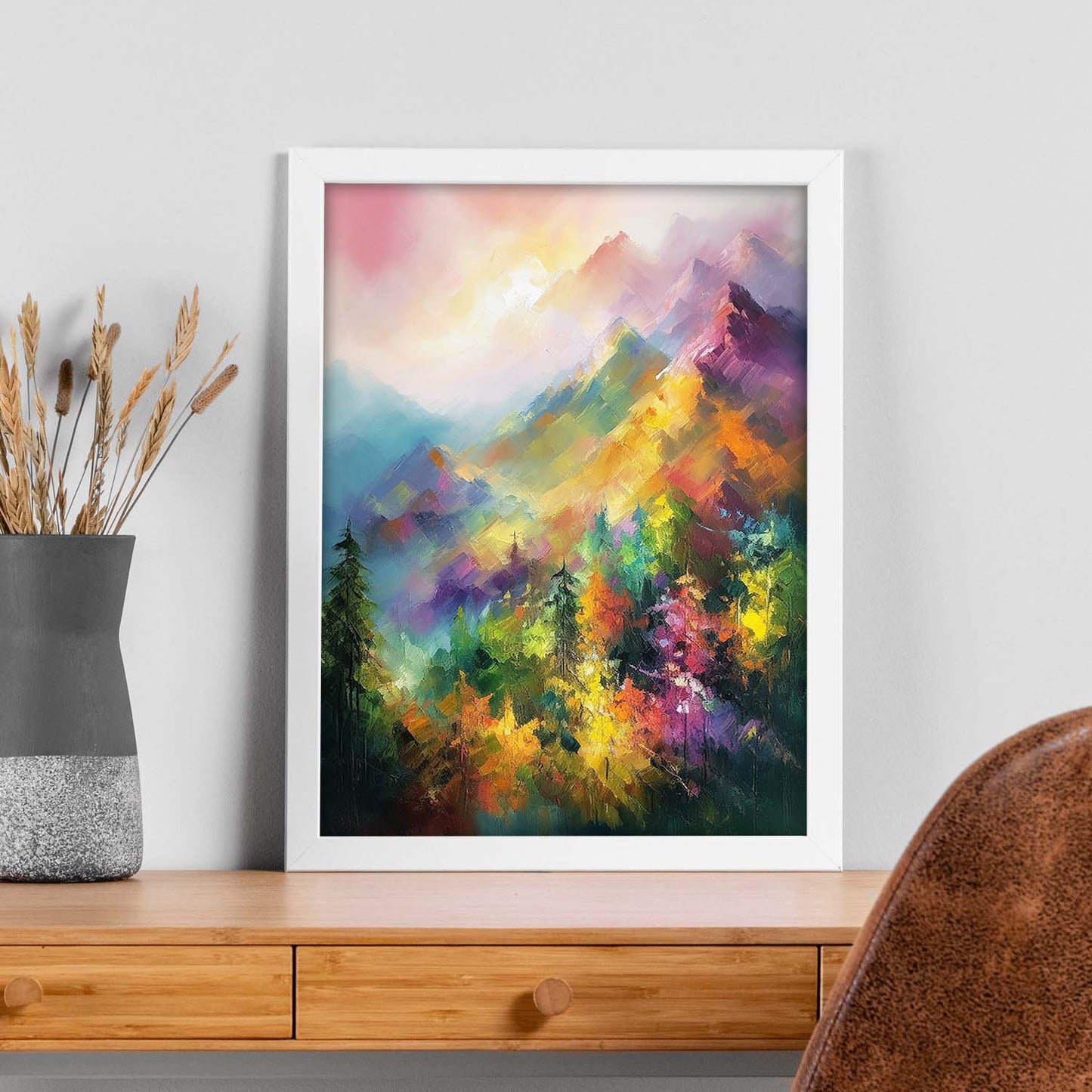 Póster de Paisaje Dramático