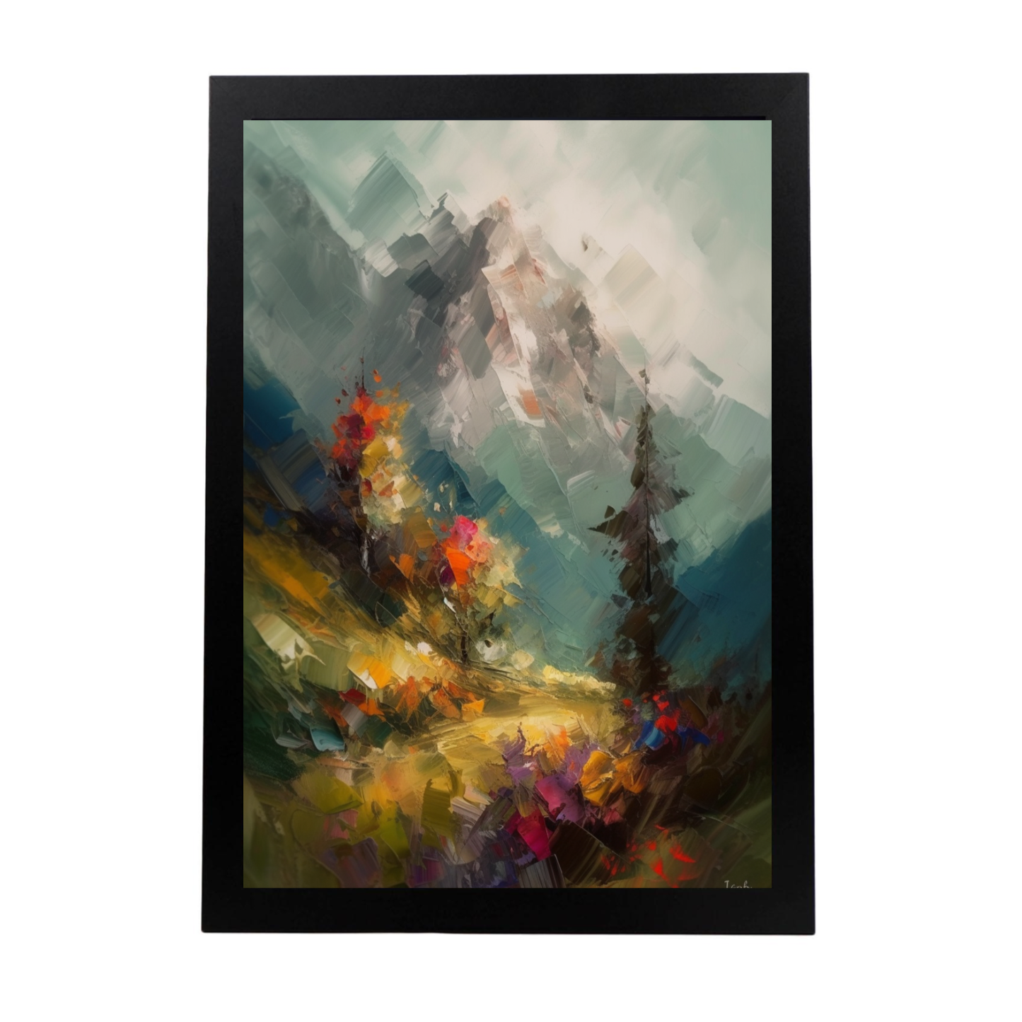 Póster de Paisaje Dramático