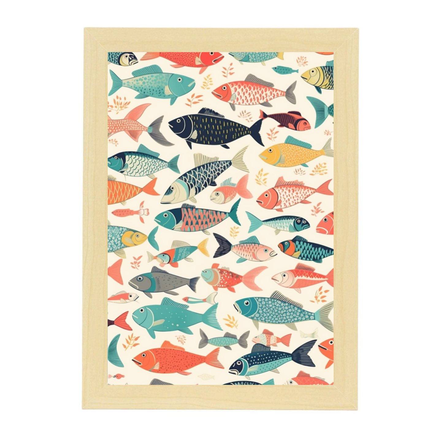 Póster de Peces Multicolores