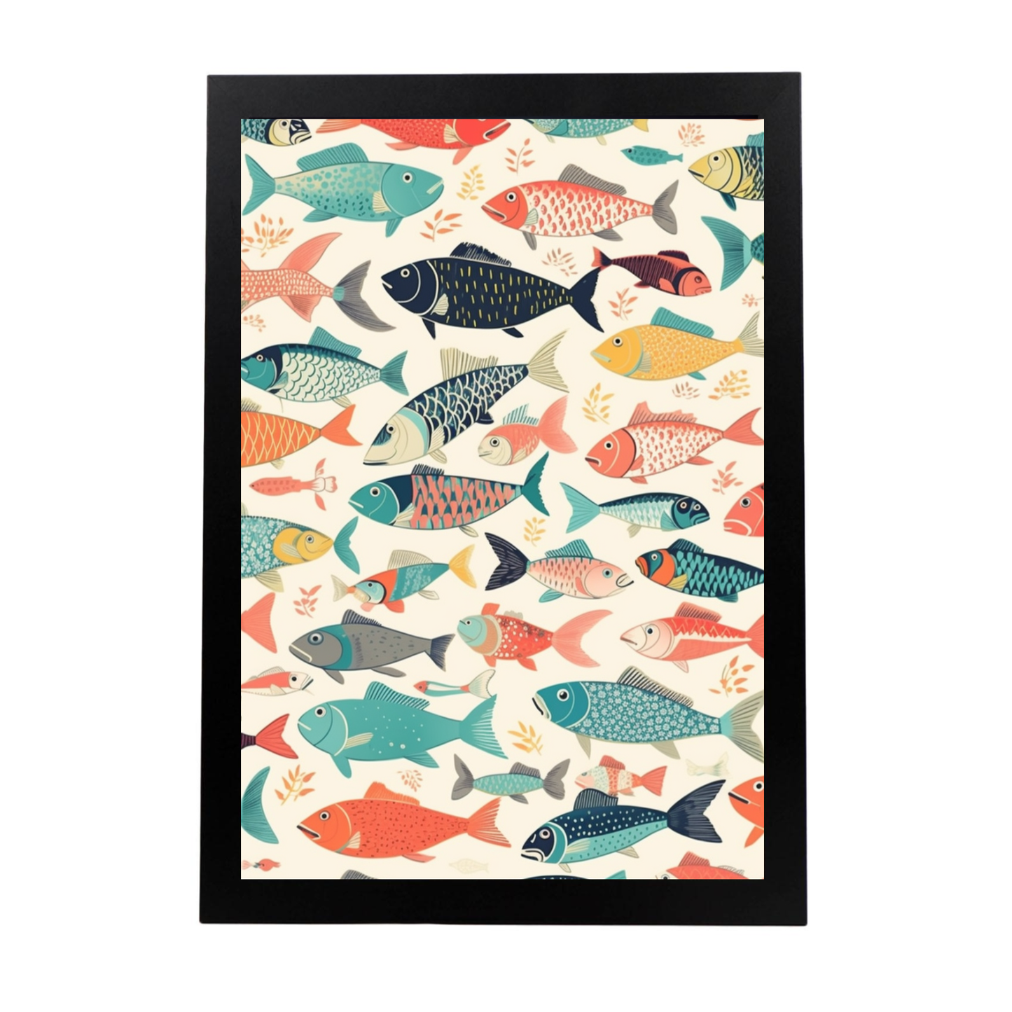 Póster de Peces Multicolores