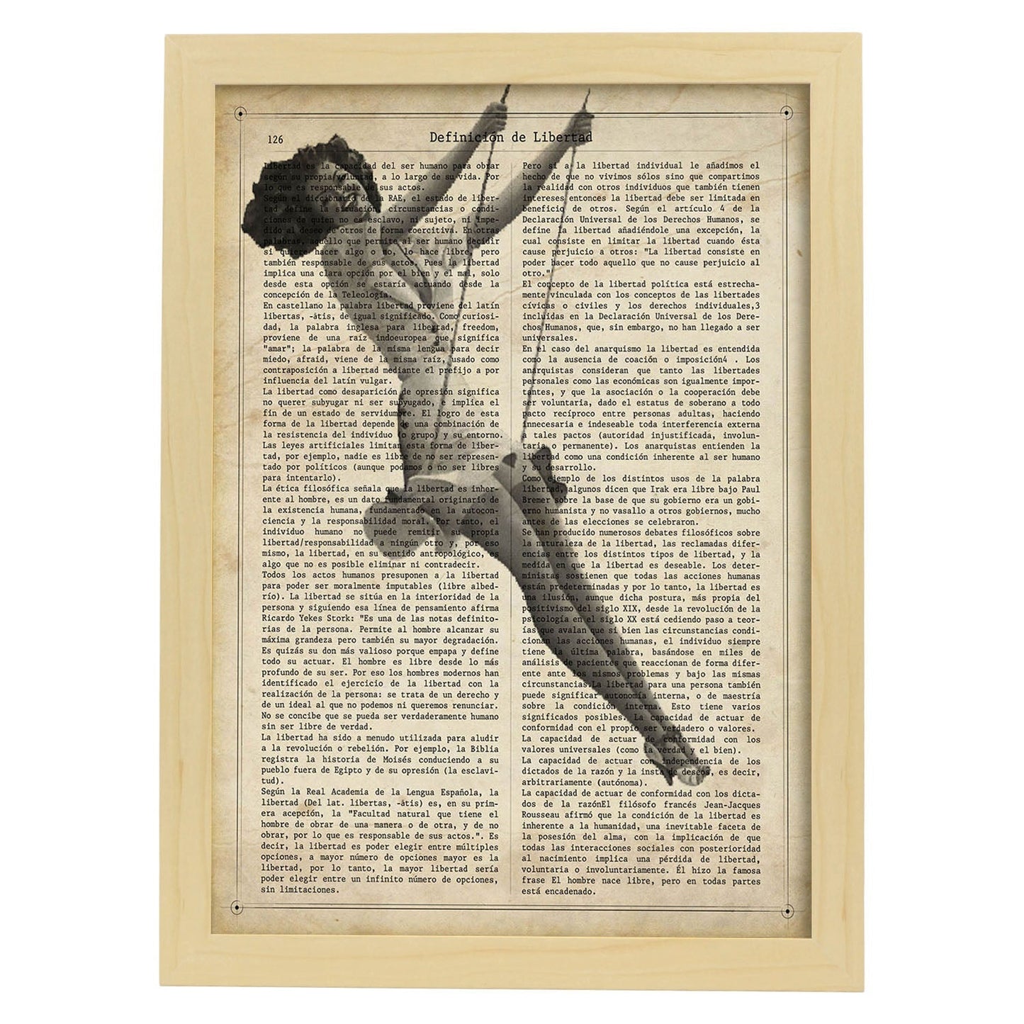 Poster de Pin up trapecista. Láminas con diseño Pin-Up para decoración de hogar. Regalo para chica pin-up.-Artwork-Nacnic-A3-Marco Madera clara-Nacnic Estudio SL