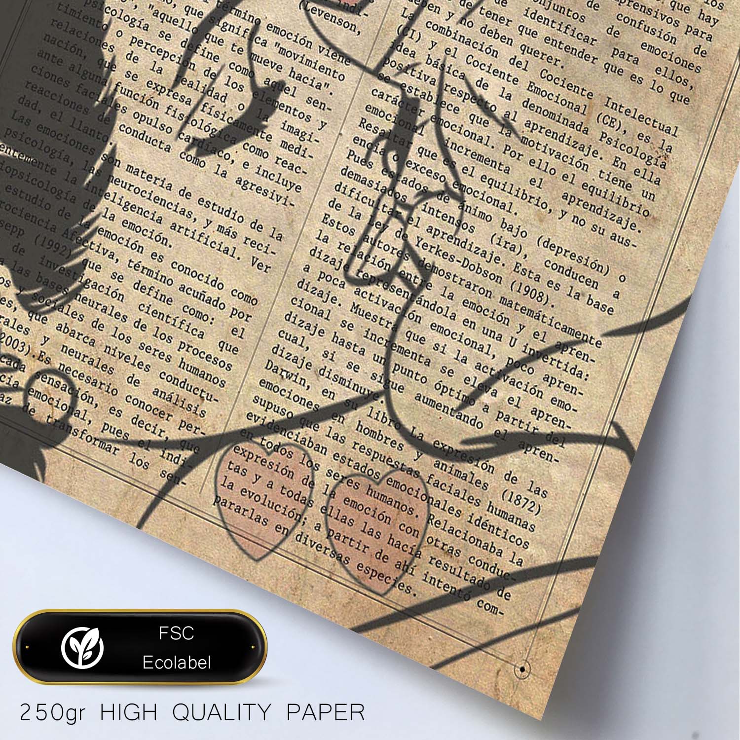 Poster de Pop Art. Lámina de Beso 2. Diseños coloridos con temática Pop Art.-Artwork-Nacnic-Nacnic Estudio SL