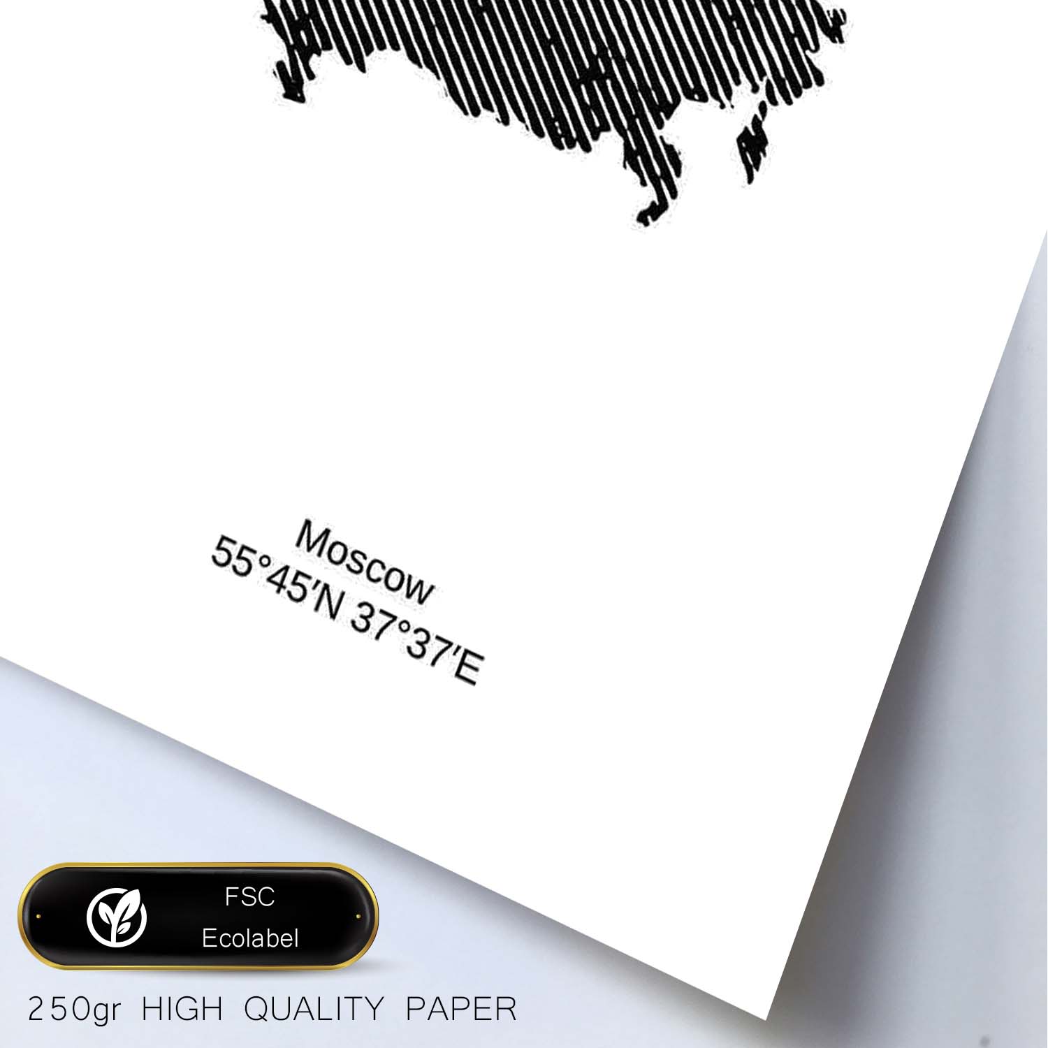 Poster de Rusia. Láminas de paises y continentes del mundo.-Artwork-Nacnic-Nacnic Estudio SL