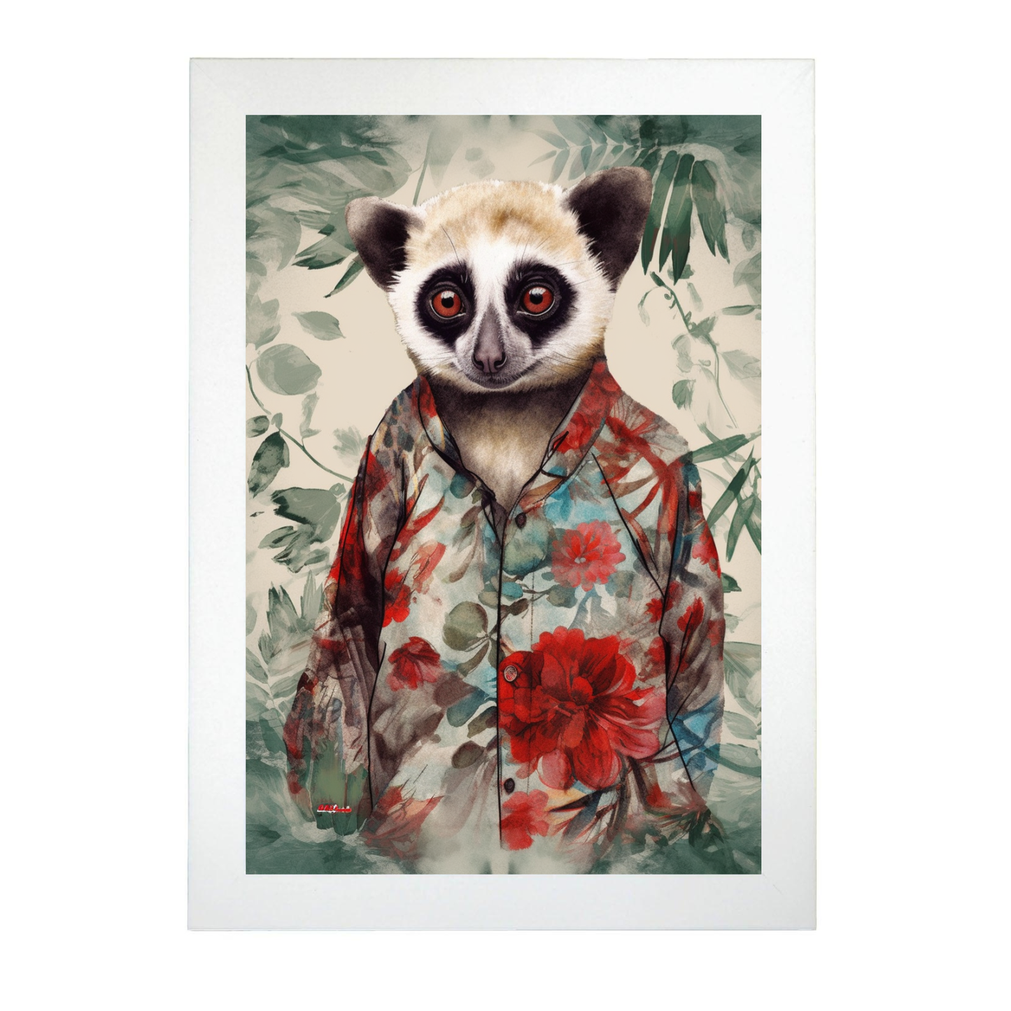 Póster de Slow Lorises de Moda
