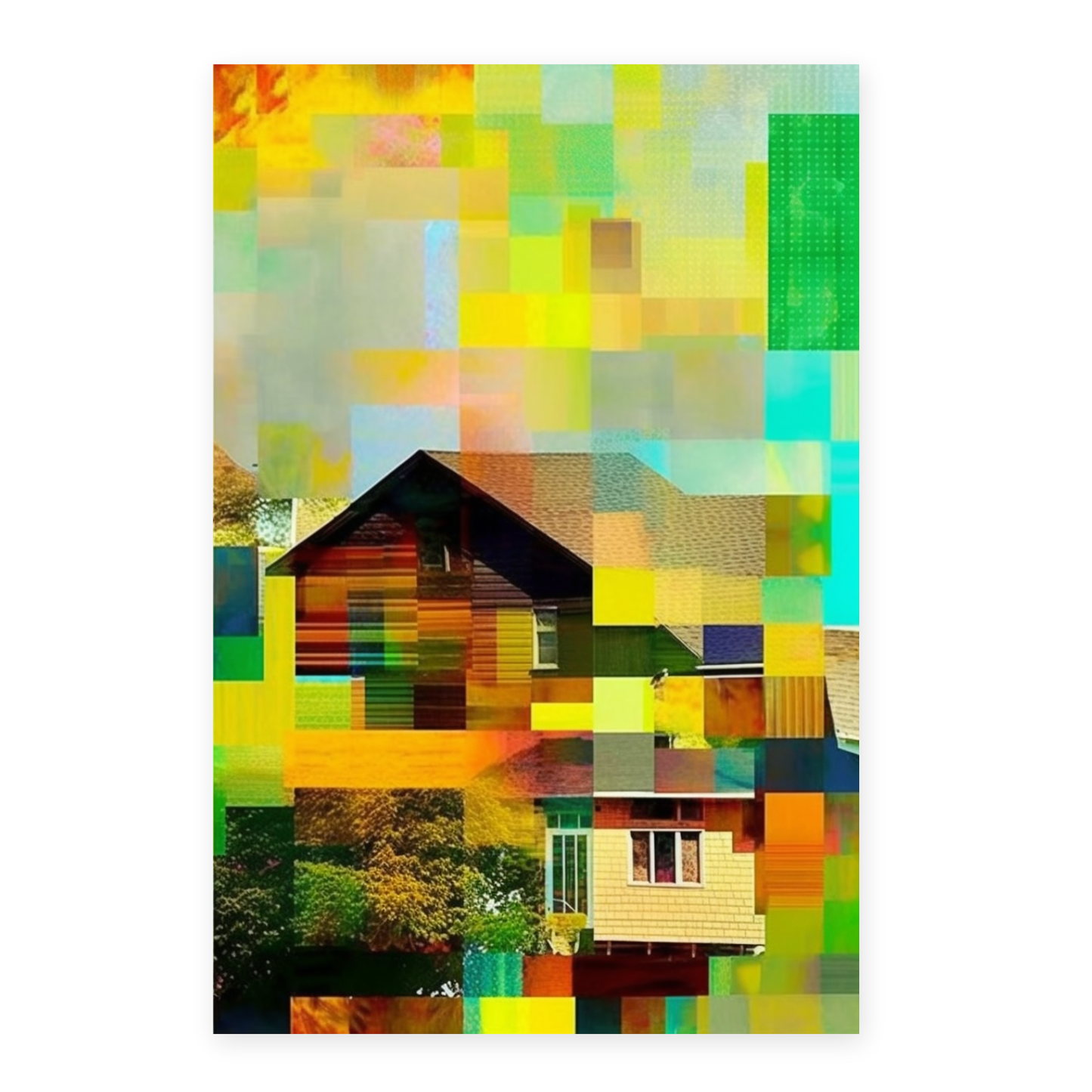 Póster de Sueños Cósmicos de la Suburbia
