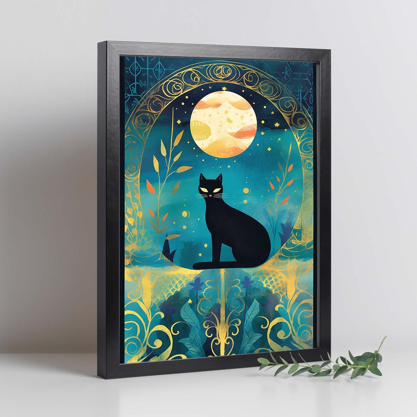 Póster de Tarot Colorido Rosina Wachtmeister