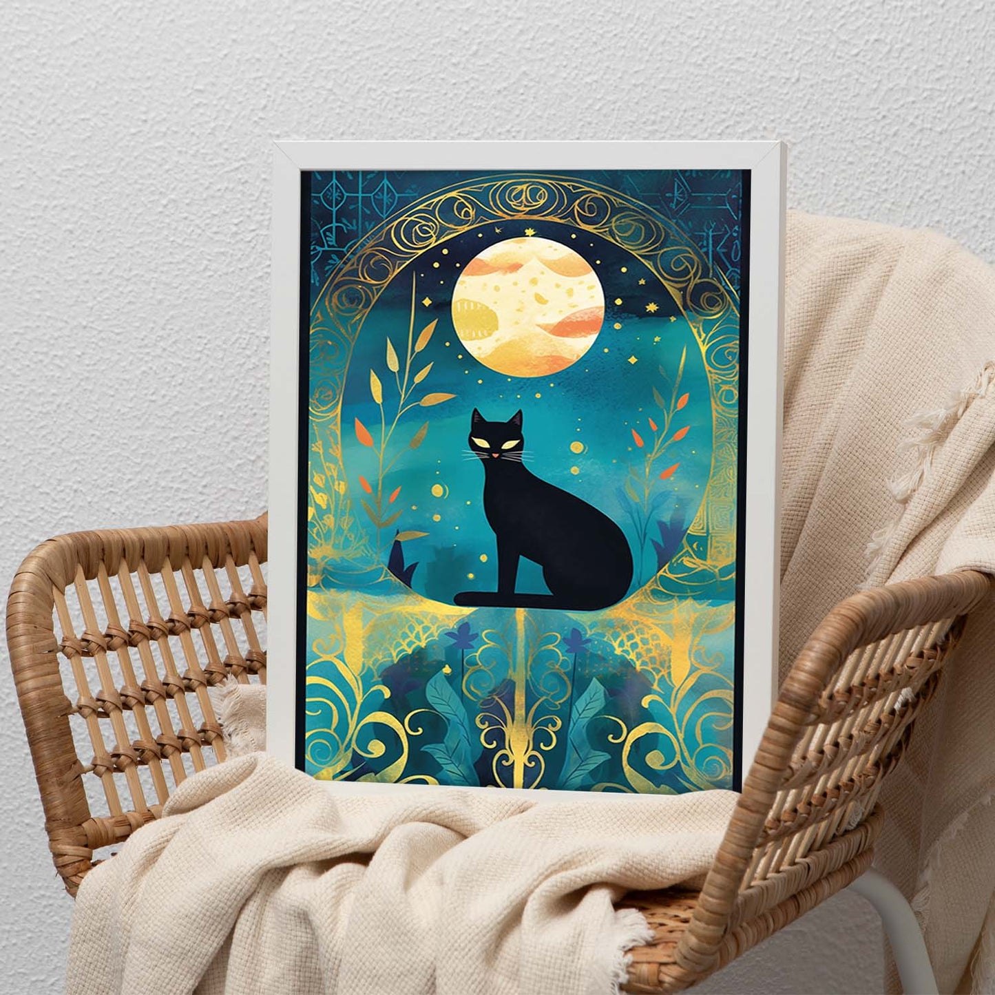 Póster de Tarot Colorido Rosina Wachtmeister