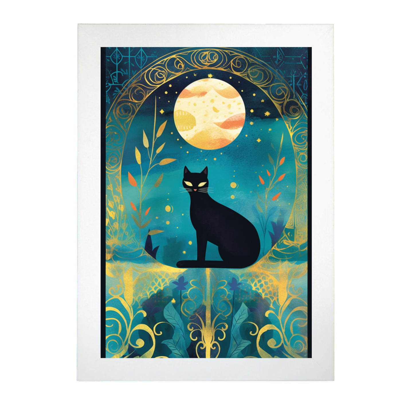Póster de Tarot Colorido Rosina Wachtmeister