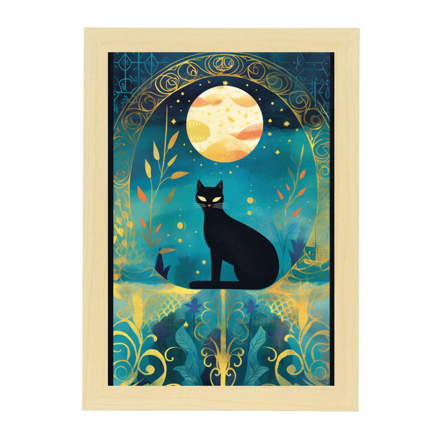 Póster de Tarot Colorido Rosina Wachtmeister