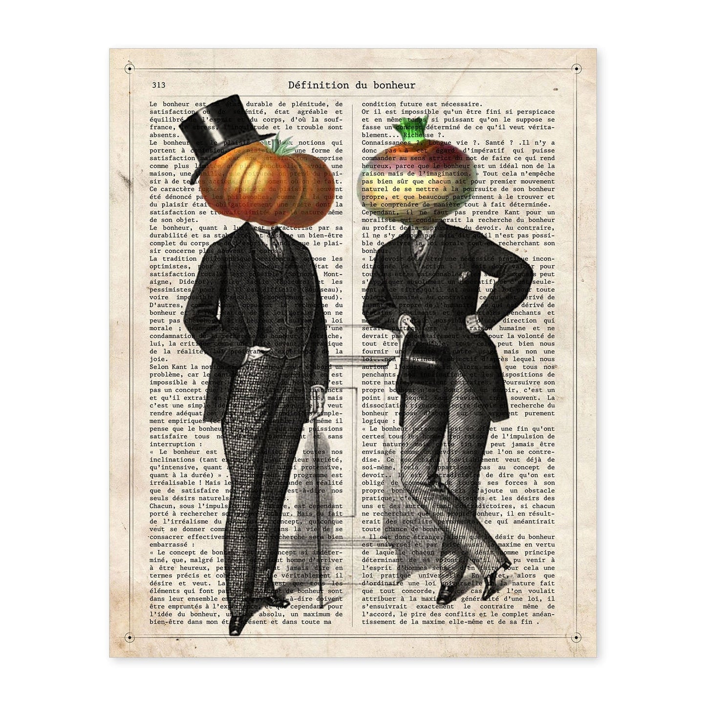 Poster de Tomate y Nabo. Láminas de frutas y verduras con definiciones. Ilustraciones de alimentacion vegetariana.-Artwork-Nacnic-A4-Sin marco-Nacnic Estudio SL