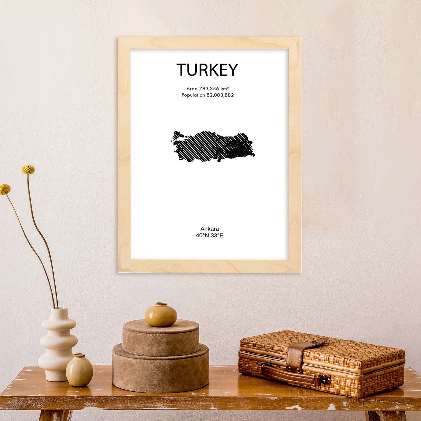 Poster de Turquía. Láminas de paises y continentes del mundo.-Artwork-Nacnic-Nacnic Estudio SL
