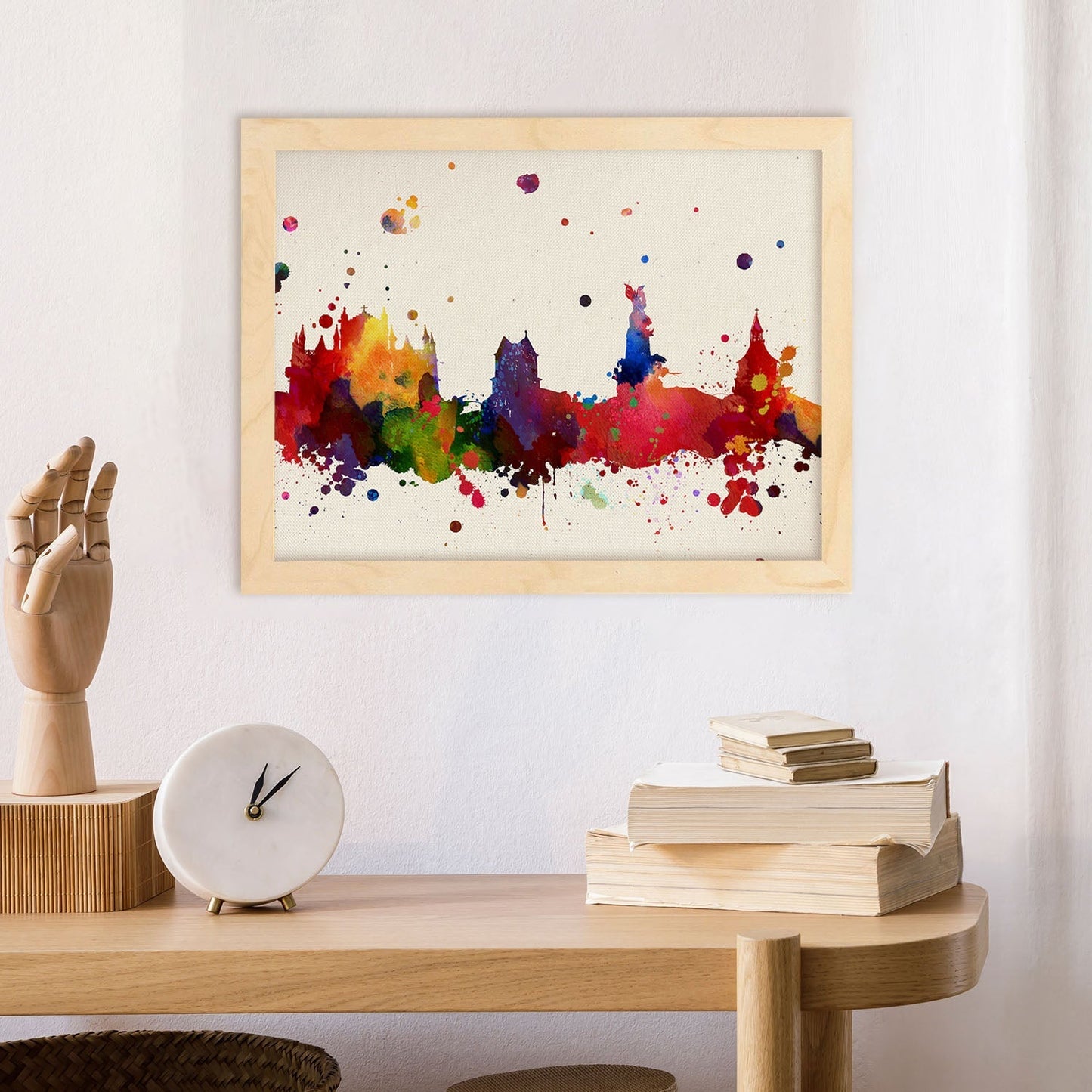 Poster de Vitoria. Láminas e ilustraciones de ciudades, comunidades, y mapas de España.-Artwork-Nacnic-Nacnic Estudio SL