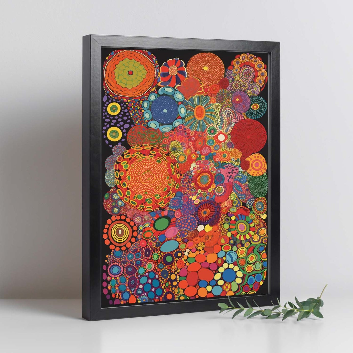 Cartel de Yayoi Kusama: Mundo Infinito - Laminas