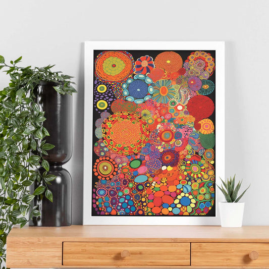 Cartel de Yayoi Kusama: Mundo Infinito - Laminas