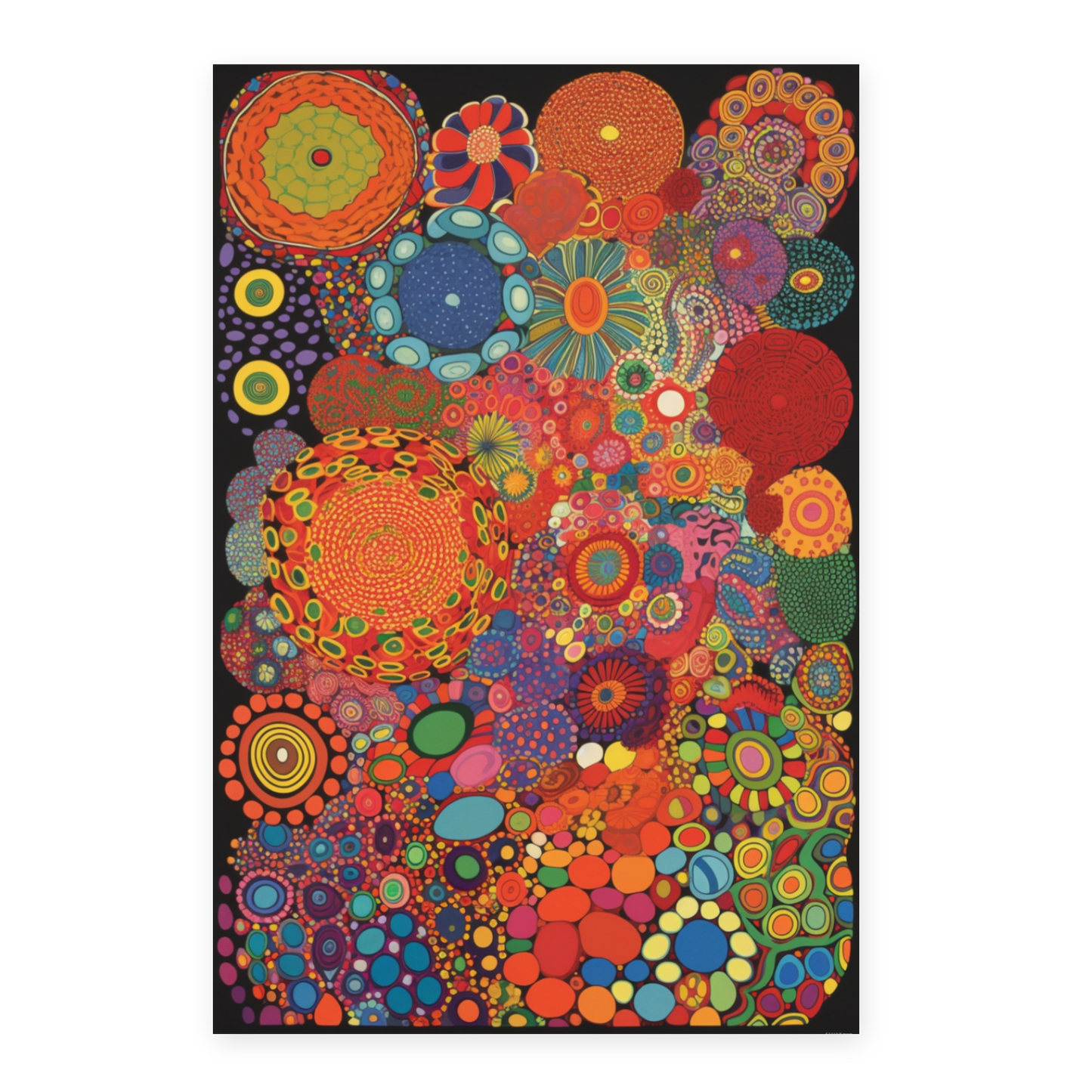Cartel de Yayoi Kusama: Mundo Infinito - Laminas