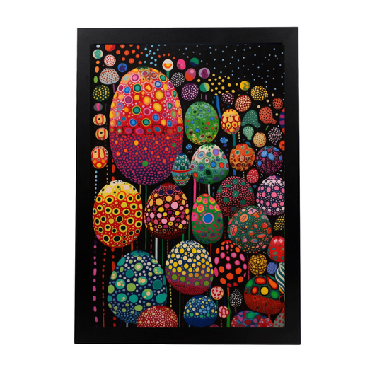 Póster en 8k de Yayoi Kusama