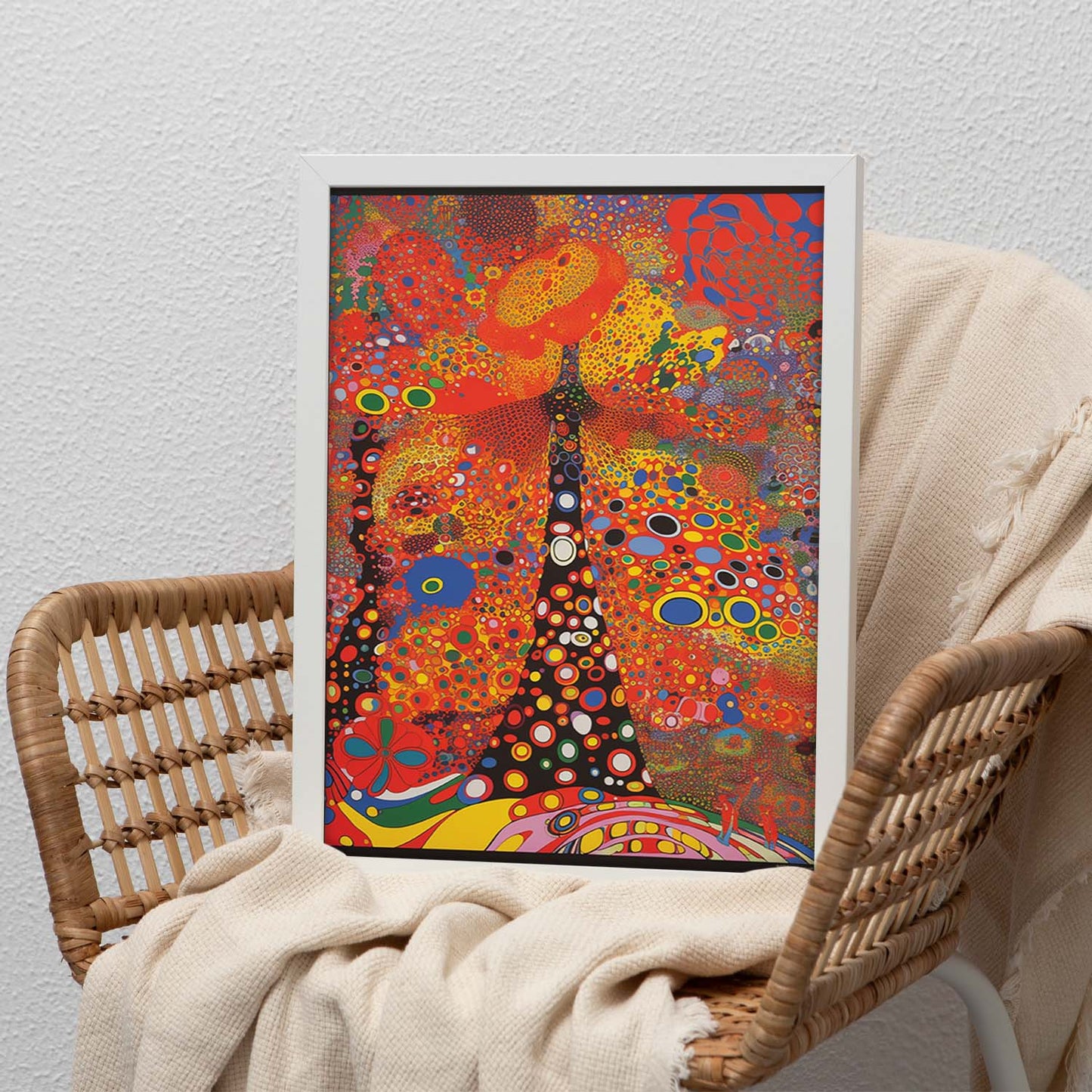 Póster Detalle Exquisito Yayoi Kusama