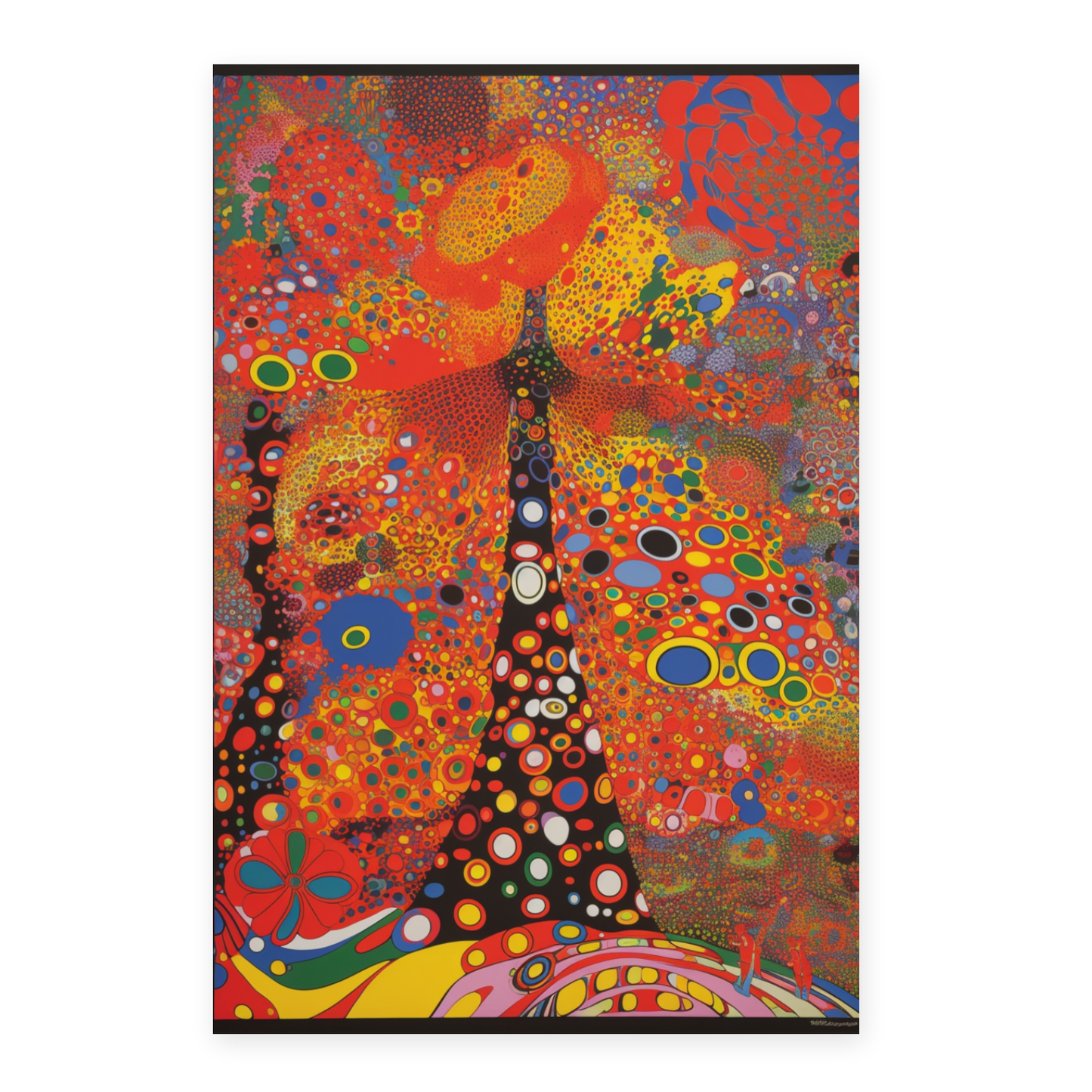 Póster Detalle Exquisito Yayoi Kusama