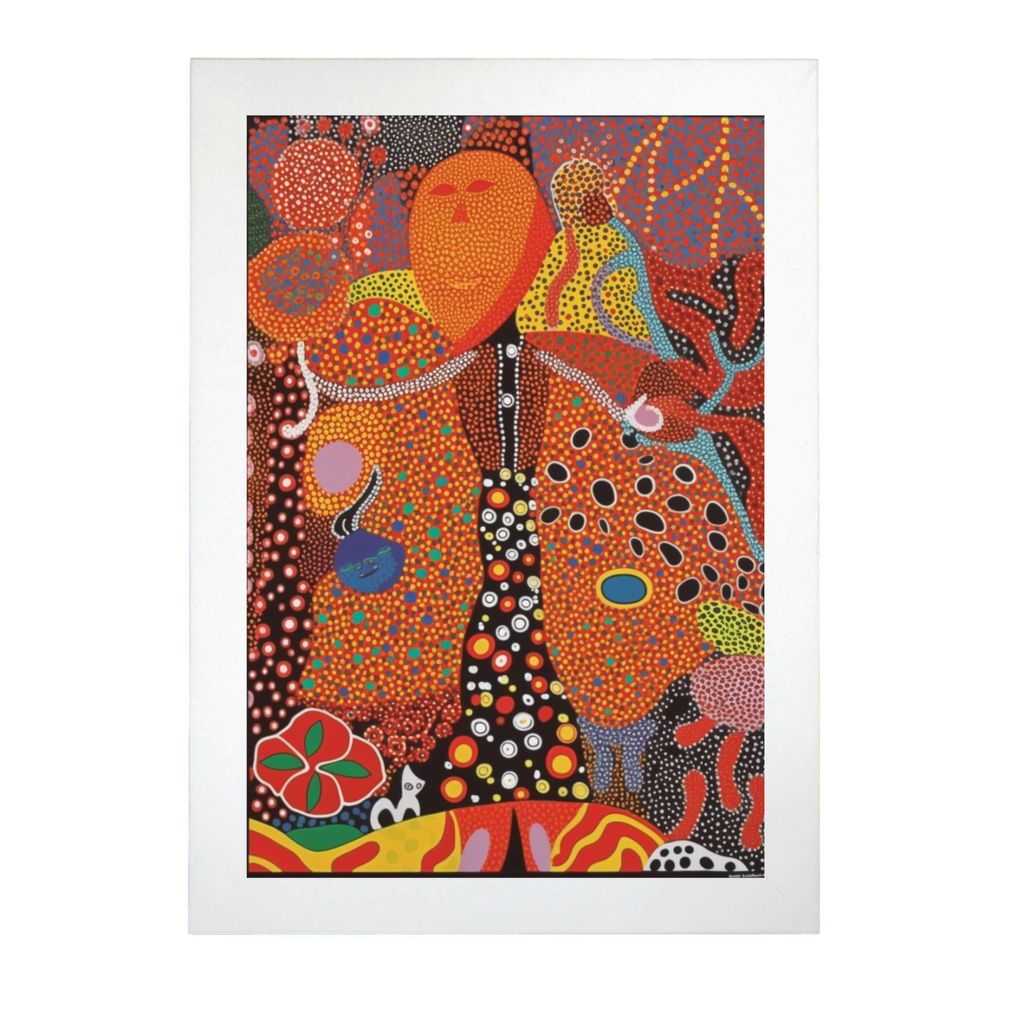 Póster Detallado de Naturaleza por Yayoi Kusama
