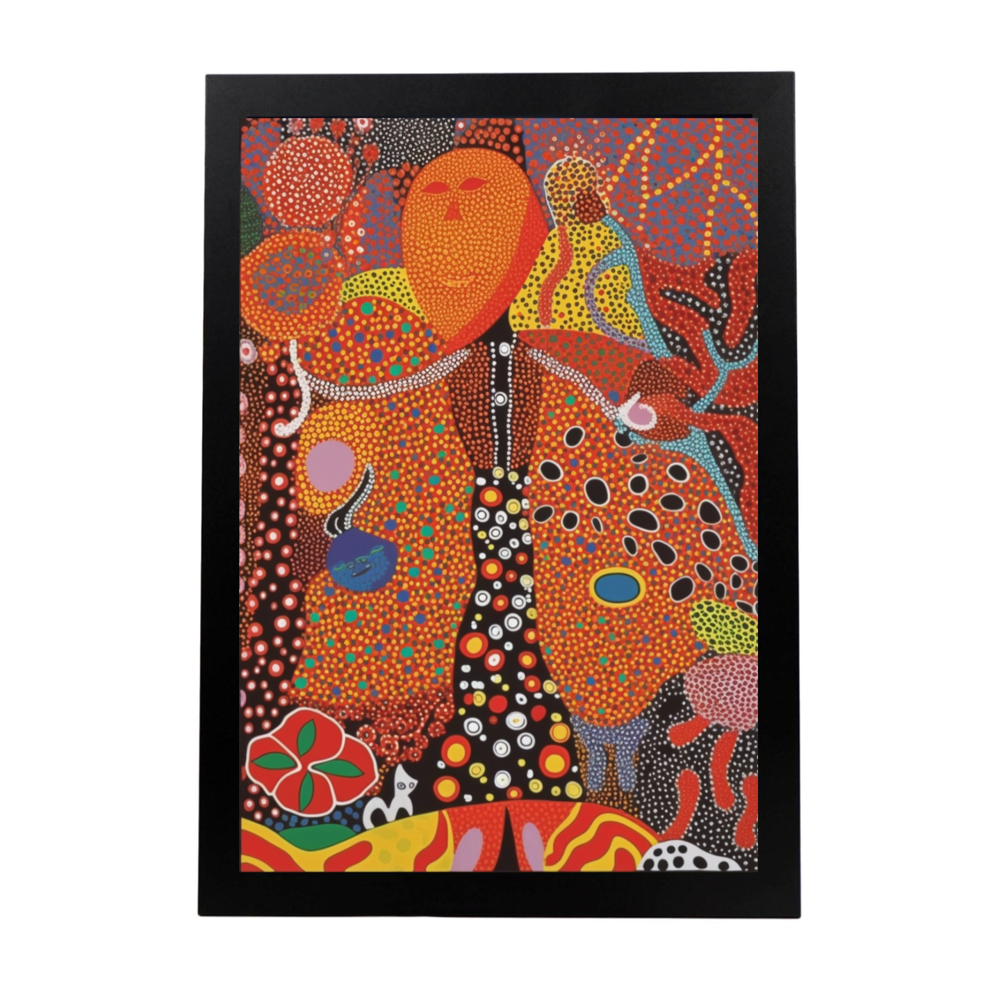 Póster Detallado de Naturaleza por Yayoi Kusama